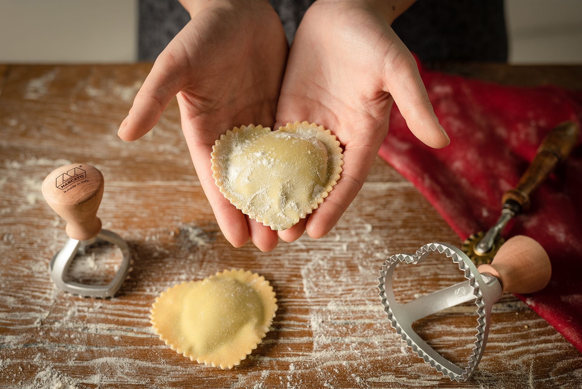 Marcato Ravioli Stamp - Heart 50mm