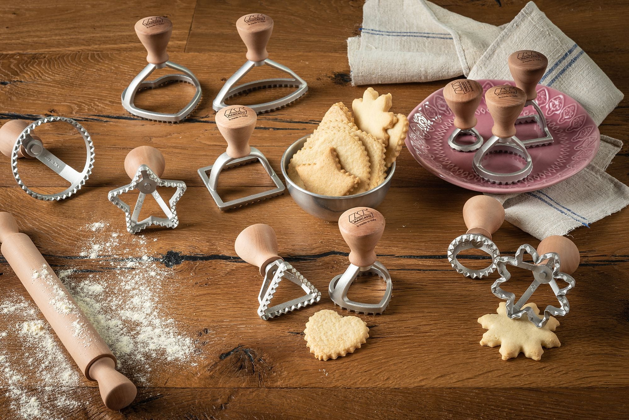 Marcato Ravioli Stamp - Flower 70mm