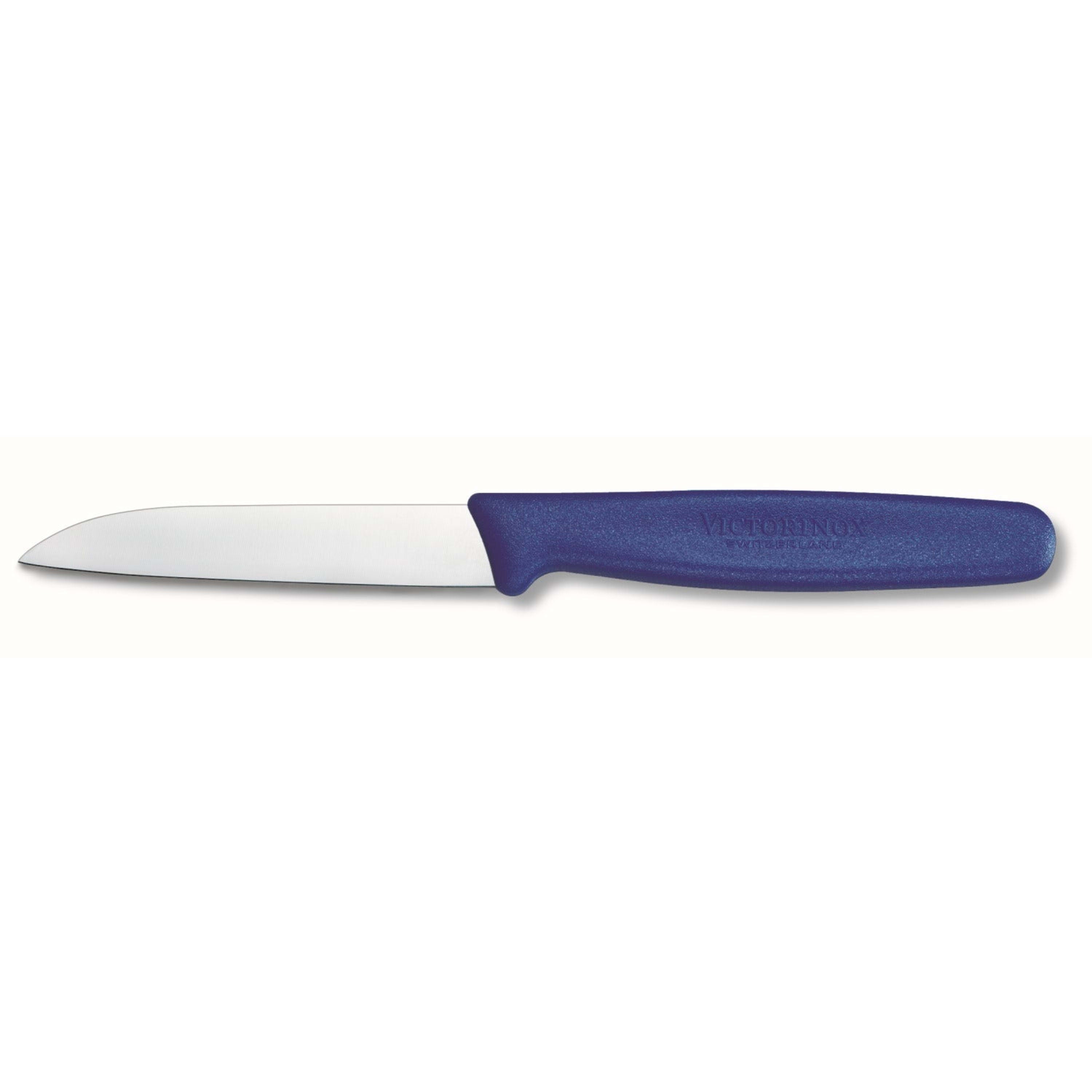 Victorinox Swiss Paring Knife Straight 8cm - Blue