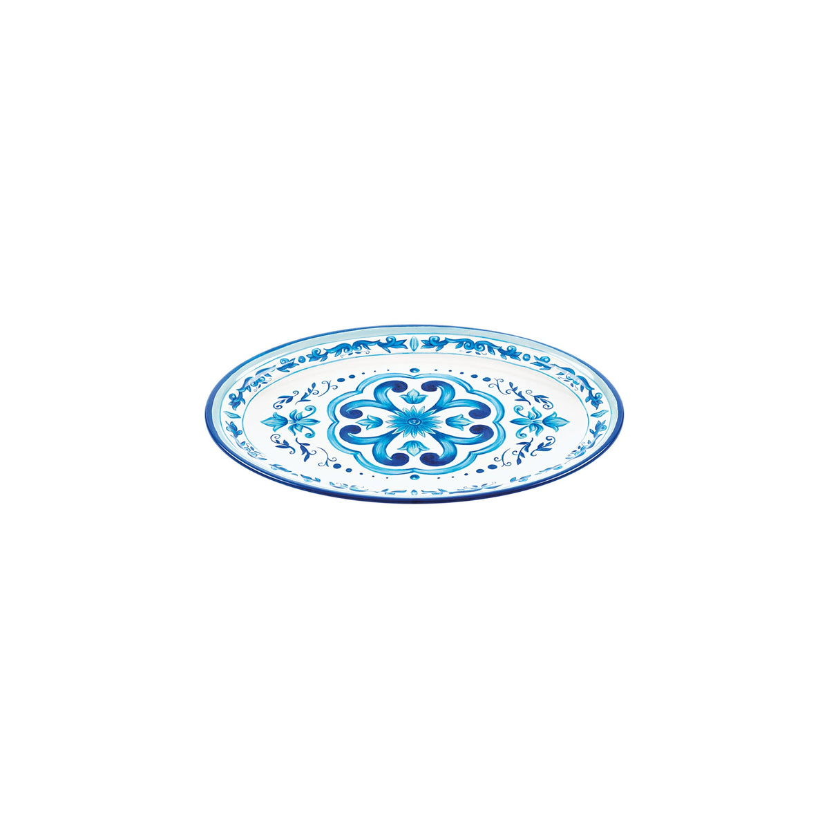 Guzzini Blues Small Oval Tray 35.5x25.5cm