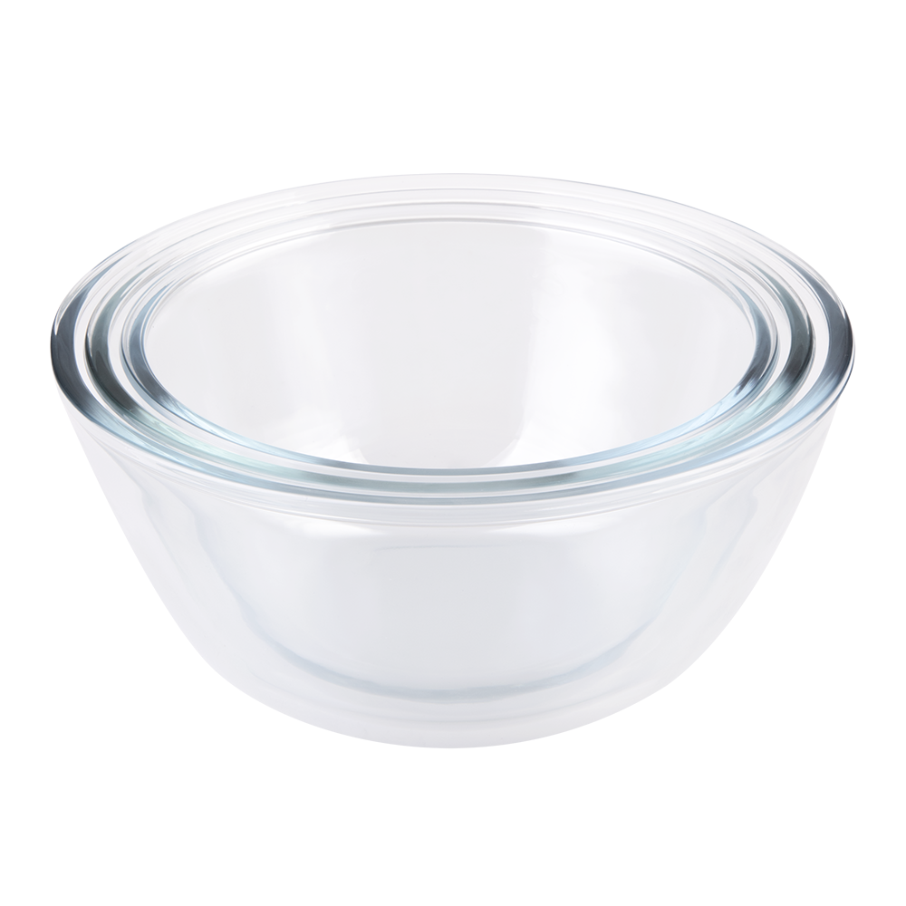 Daily Bake Borosilicate Glass Mixing Bowl 21cm/2L