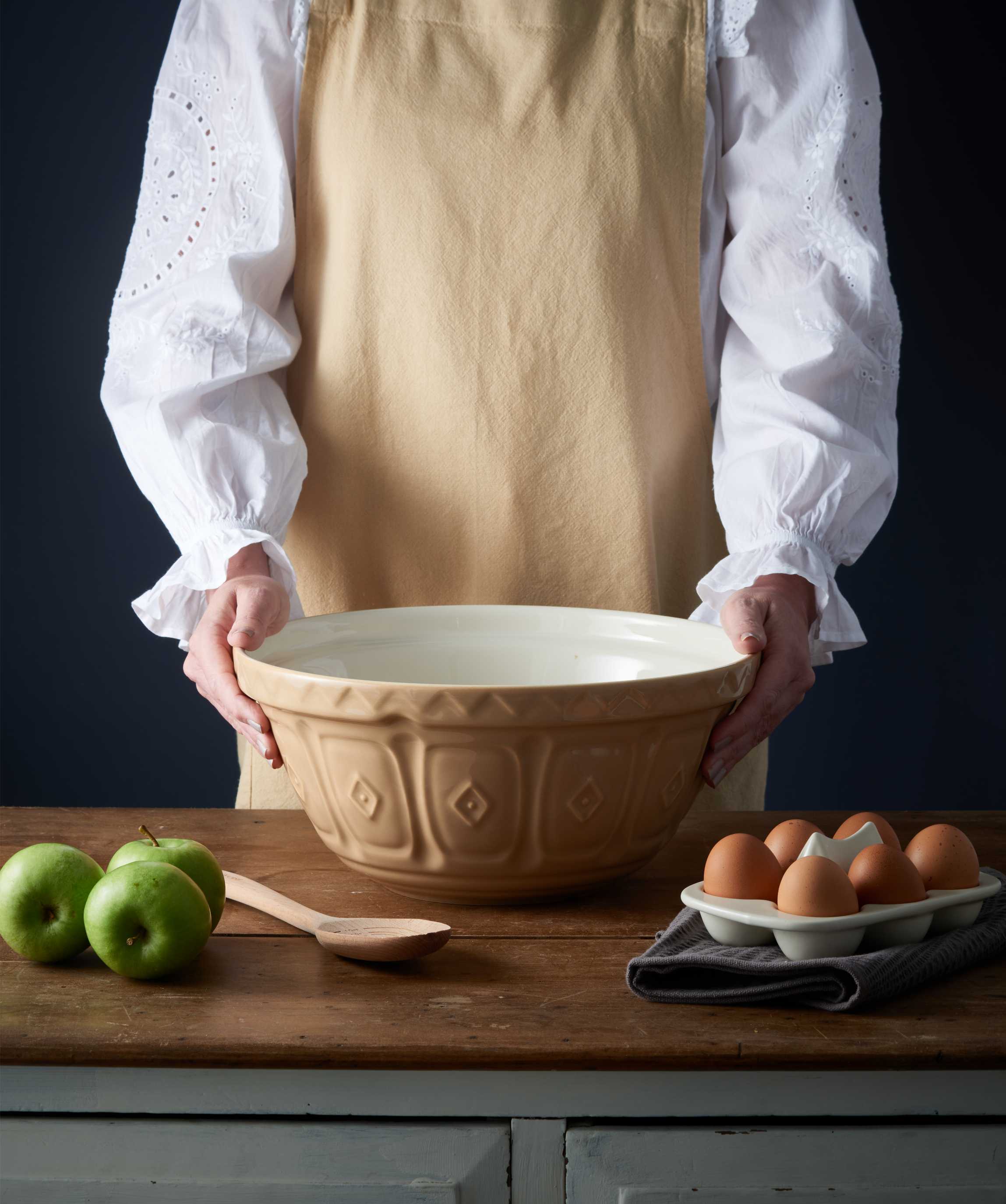 Mason Cash Cane Mixing Bowl, 32cm/5 Litre