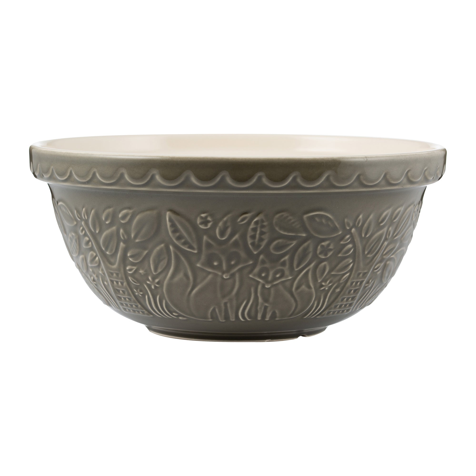Mason Cash In The Forest Fox Grey Mixing Bowl, 29cm/ 4 Litre