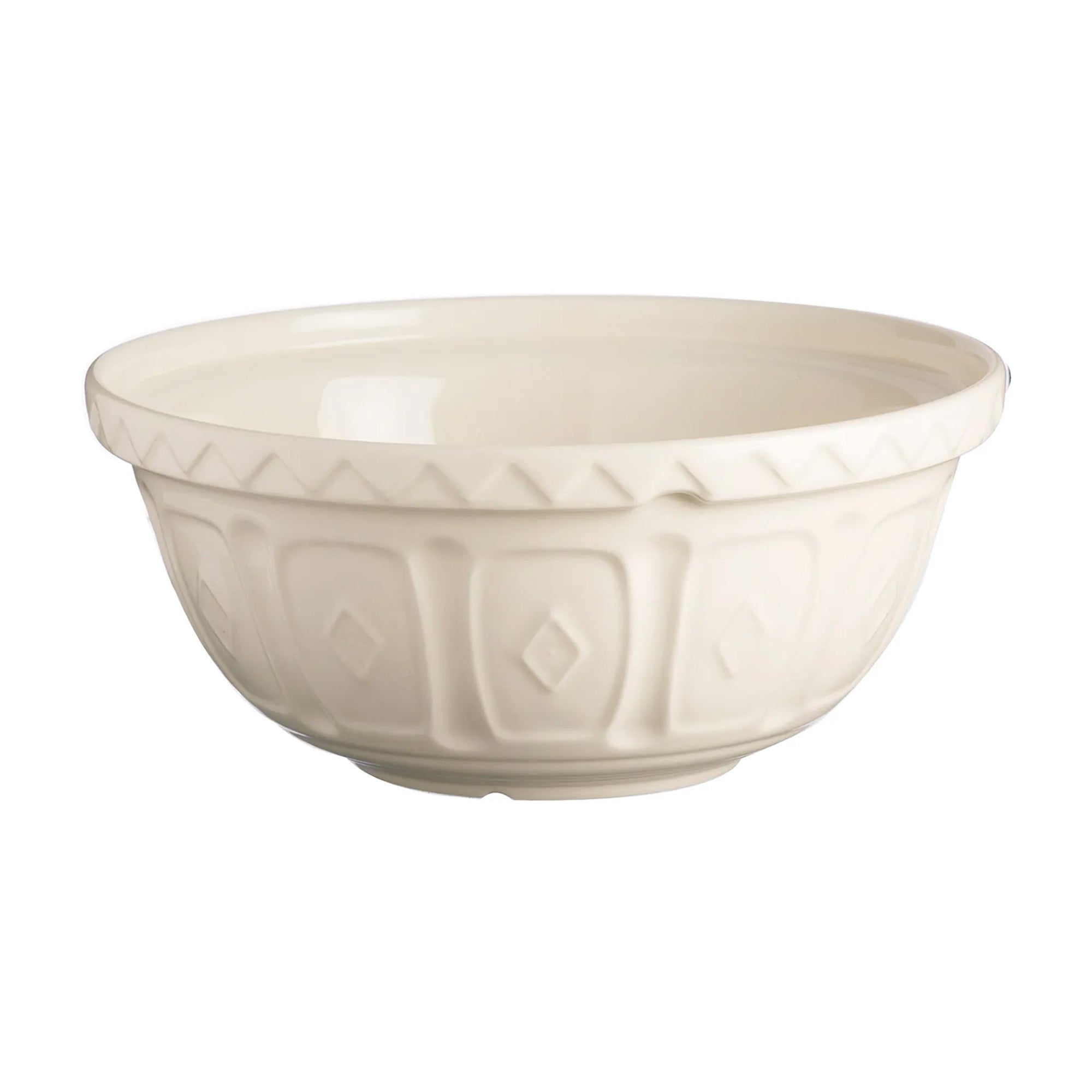 Mason Cash Cream Colour Mixing Bowl, 24cm / 2 Litre
