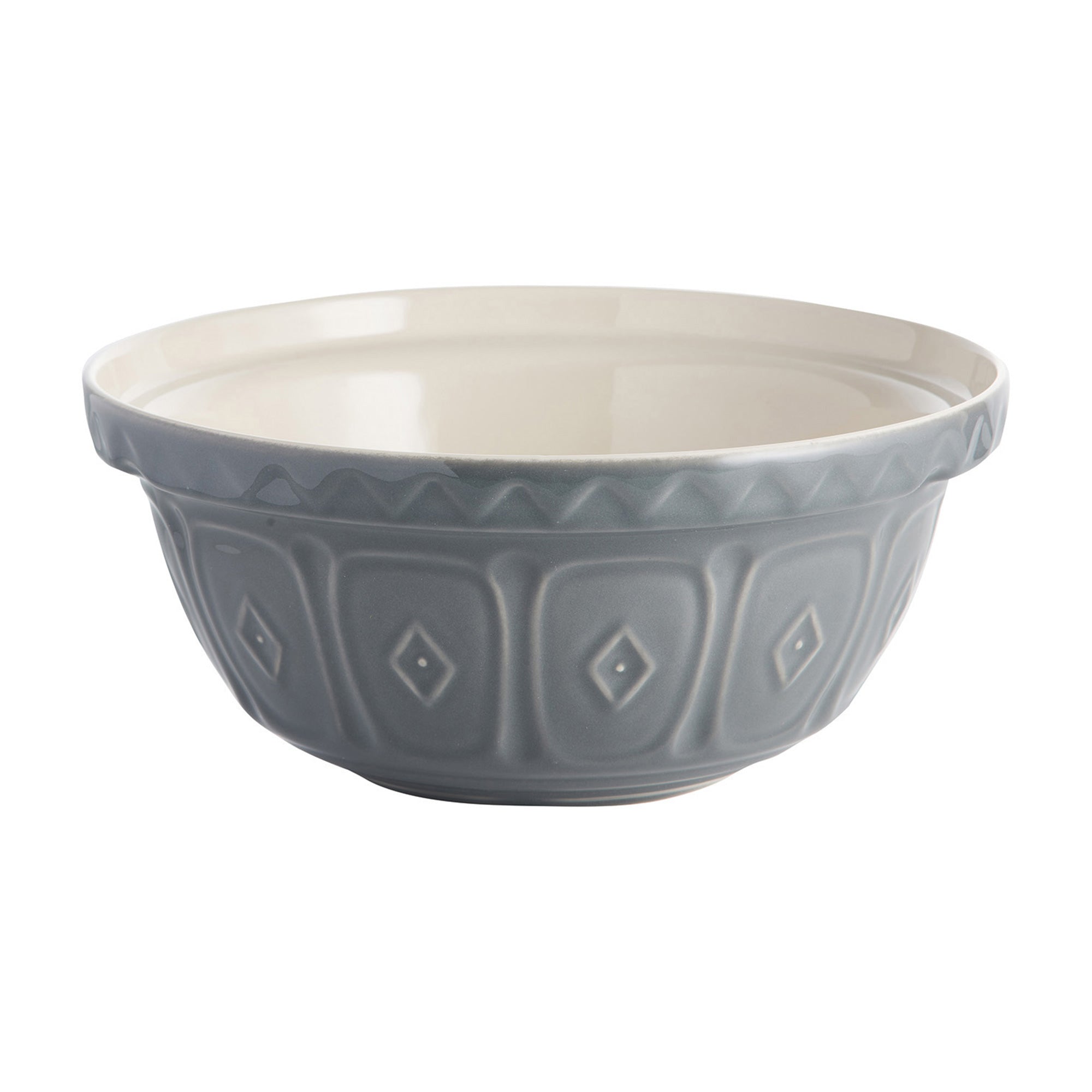 Mason Cash Grey Colour Mixing Bowl, 24cm / 2 Litre