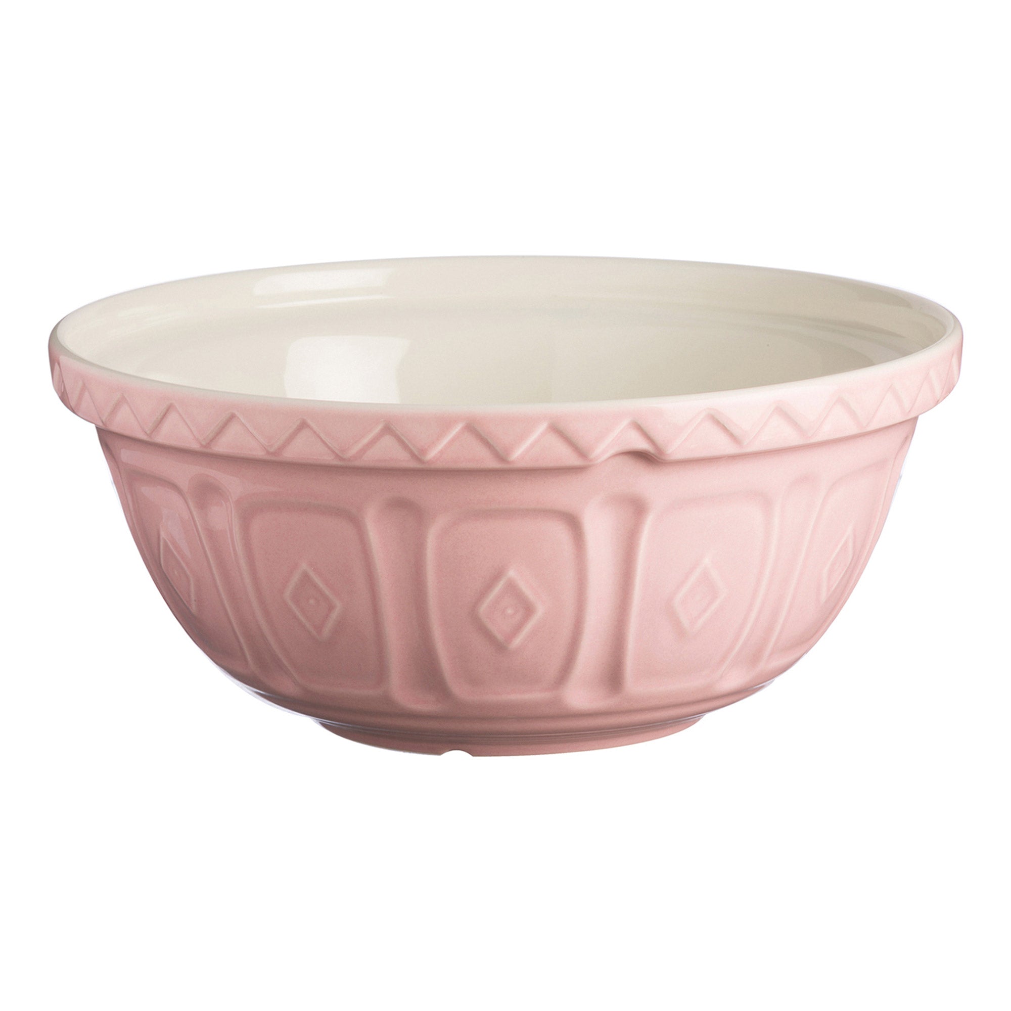 Mason Cash Powder Pink Colour Mixing Bowl, 24cm/2 Litre