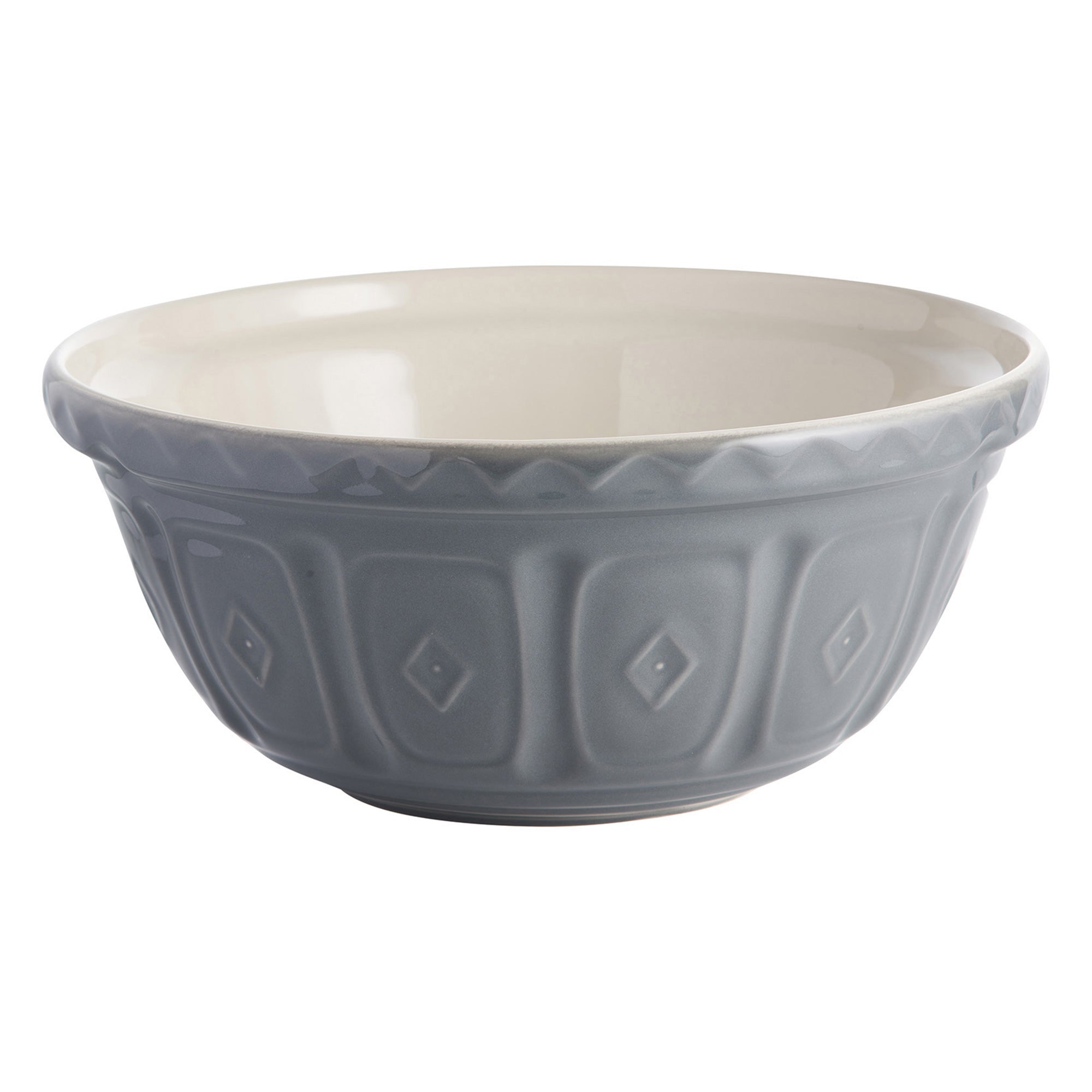 Mason Cash Grey Colour Mixing Bowl, 29cm / 4 Litre