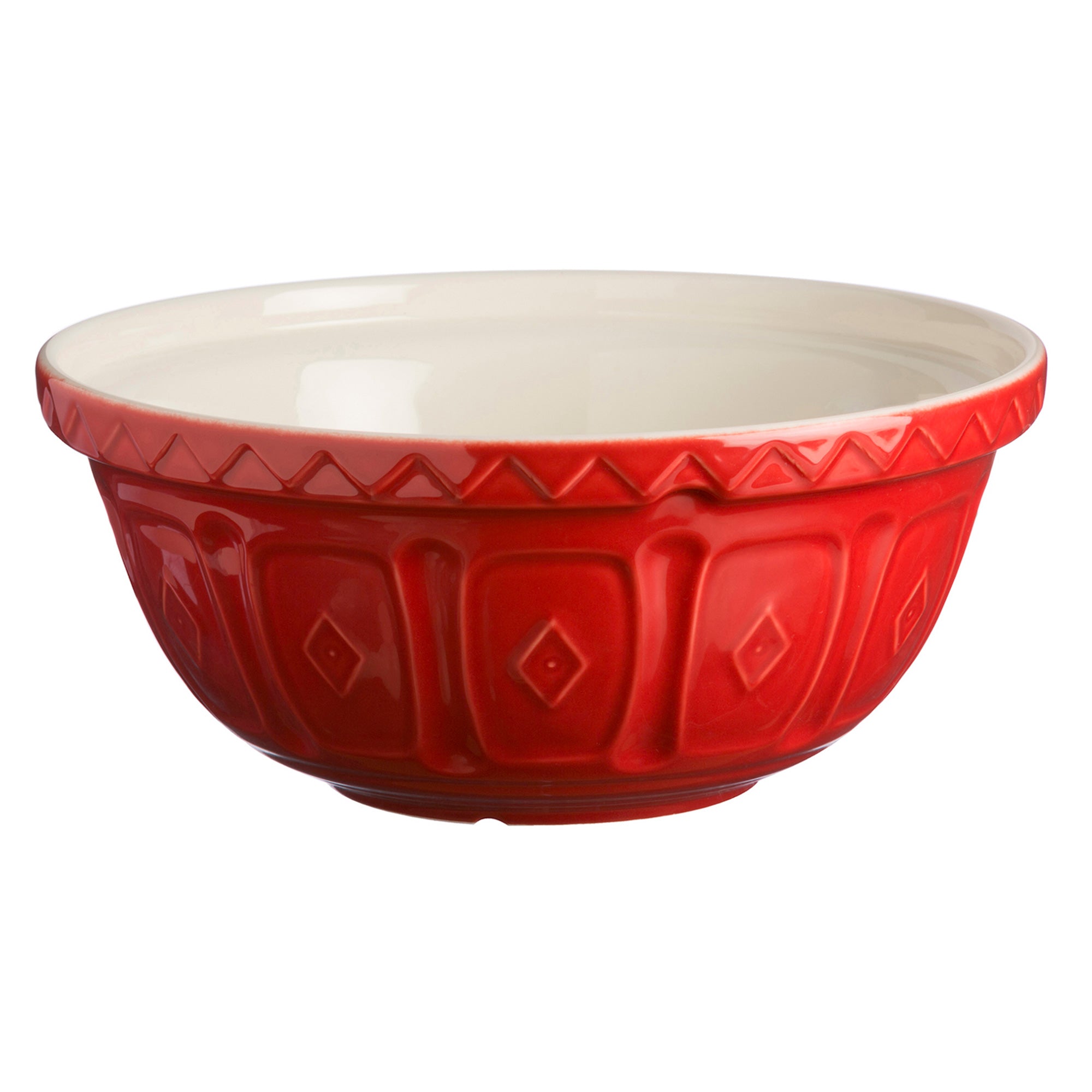 Mason Cash Red Colour Mixing Bowl, 29cm/4 Litre