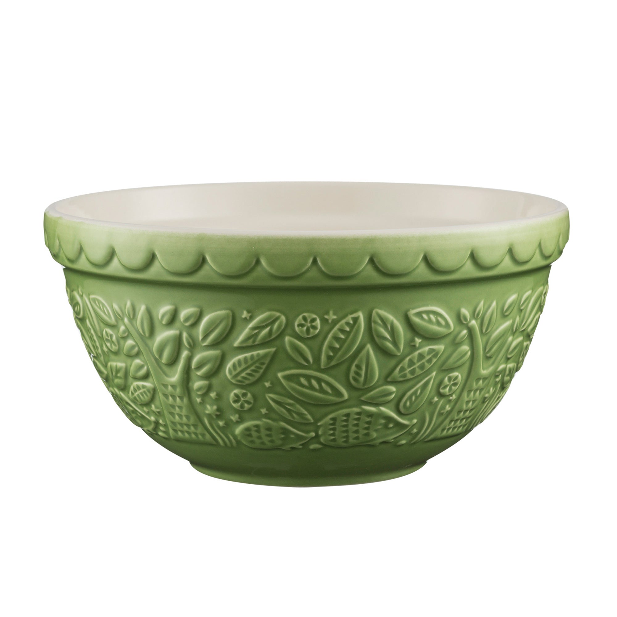 Mason Cash In The Forest Hedgehog Green Mixing Bowl, 21cm/ 1.1 Litre