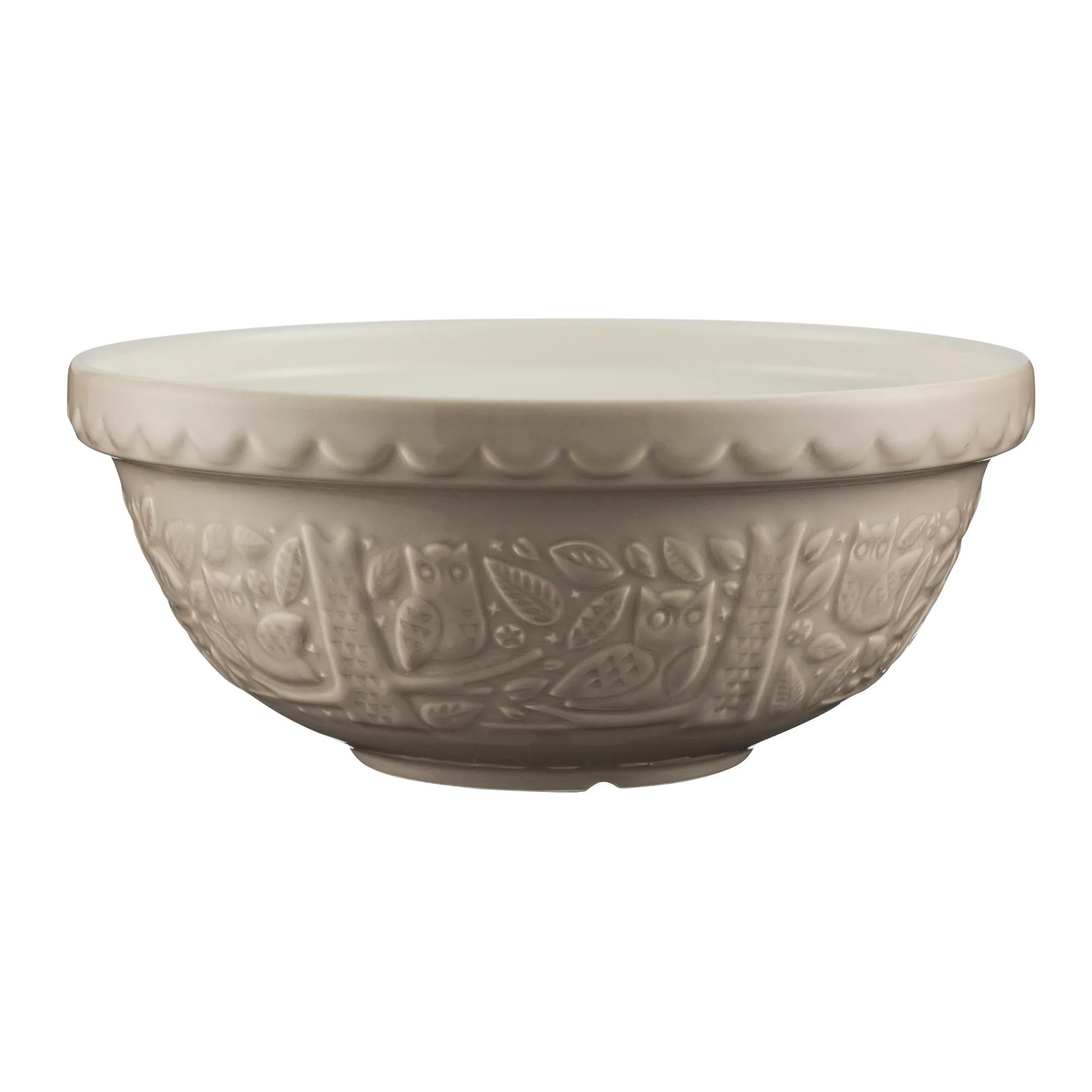 Mason Cash In The Forest Owl Stone Mixing Bowl, 26cm/ 2.7 Litre