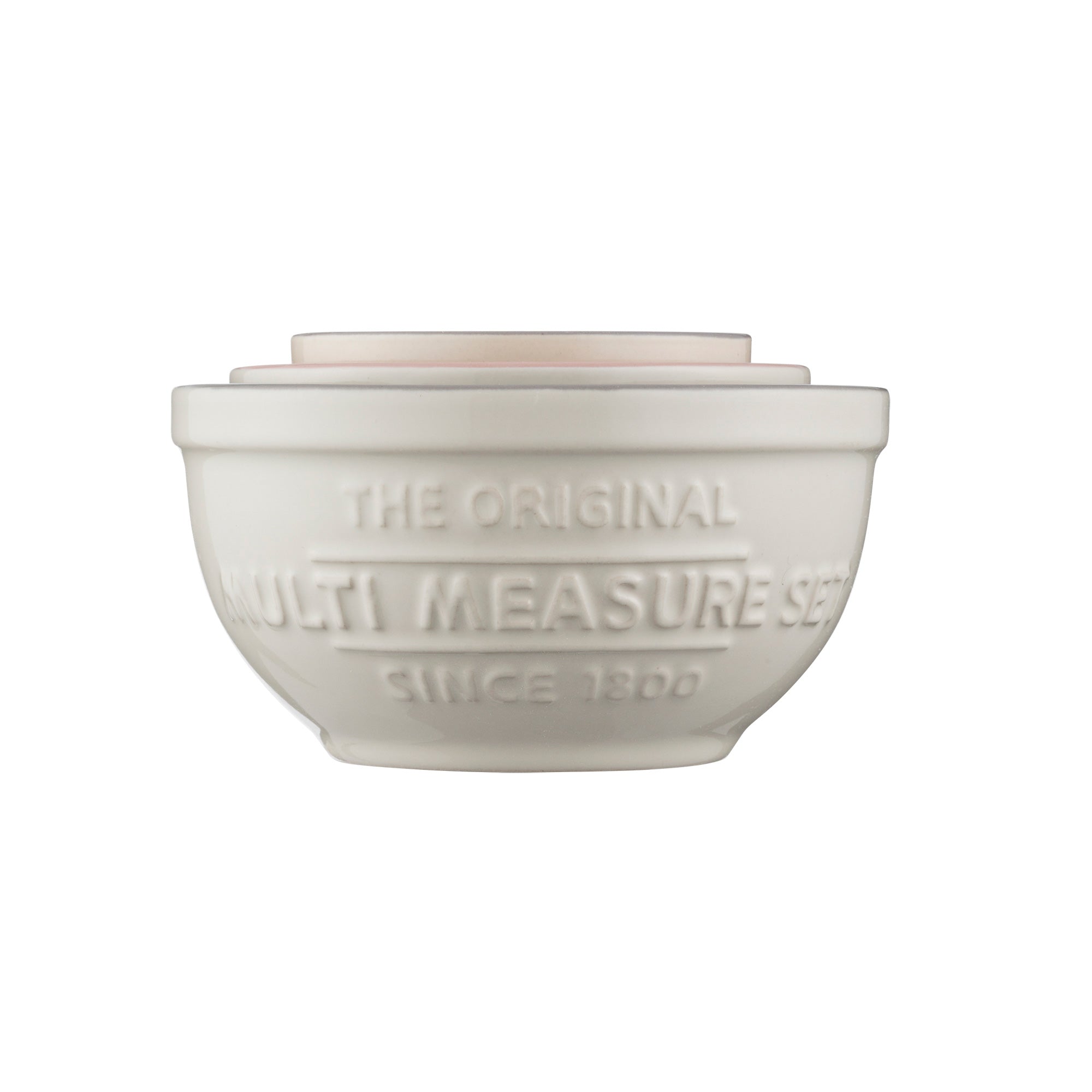 Mason Cash Innovative Kitchen Set of 3 Measuring Cups, 11.5 x 7cm