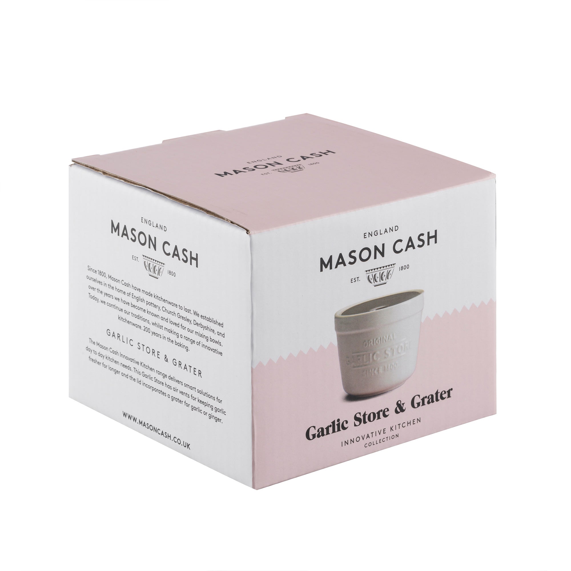 Mason Cash Innovative Kitchen Garlic Store, 12 x 10cm