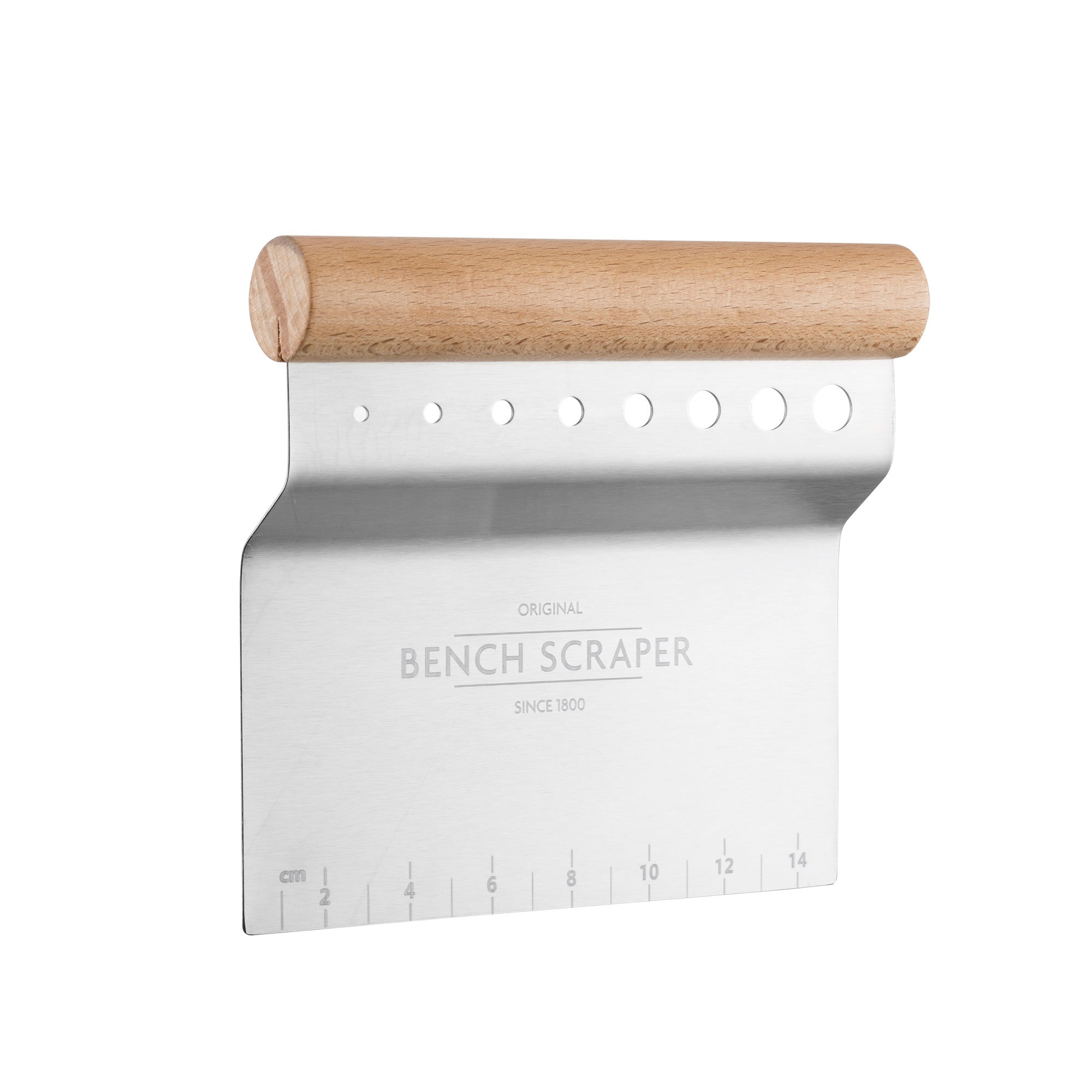 Mason Cash Innovative Kitchen Bench Scraper, 15 x 14 x 2.5cm - Stainless Steel