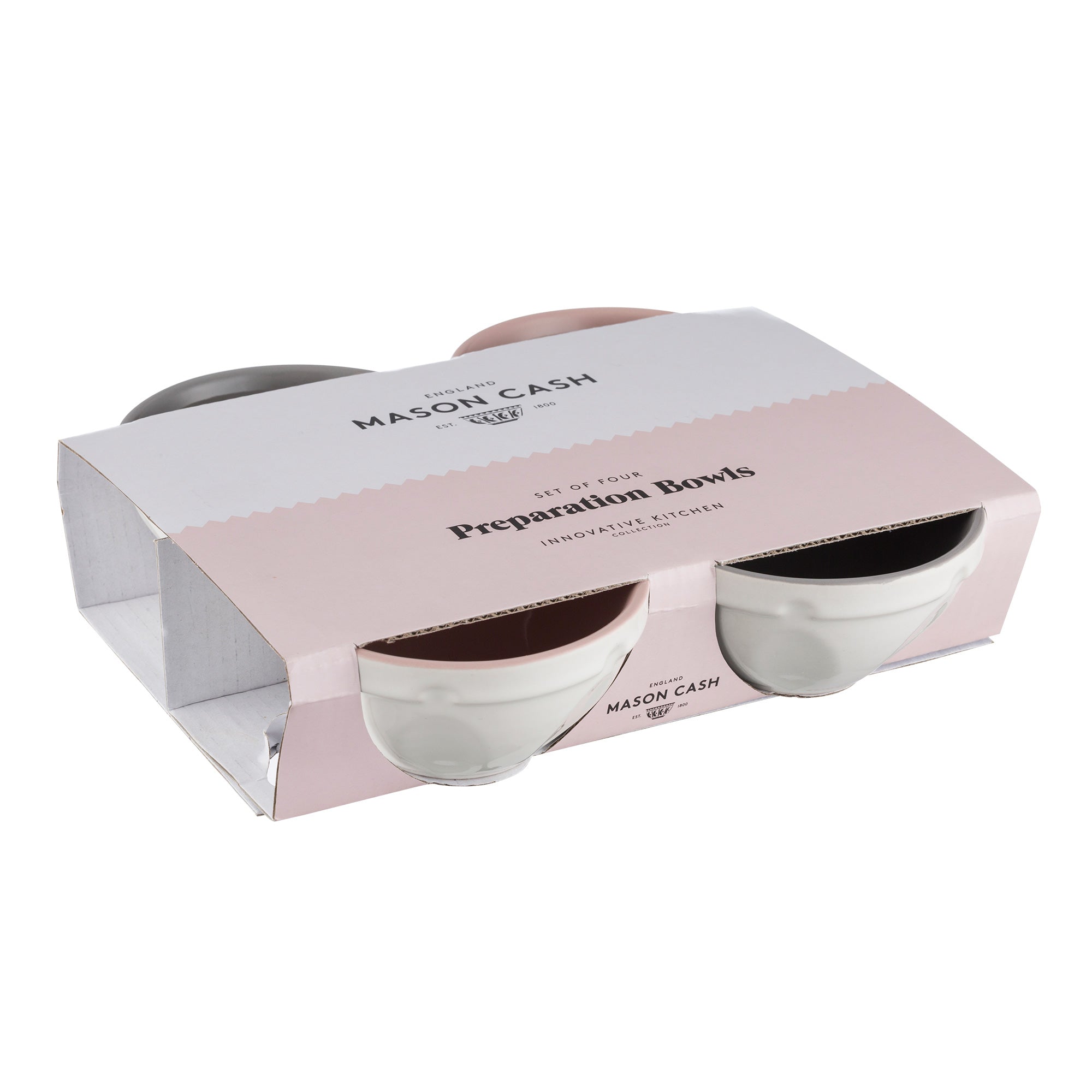 Mason Cash Innovative Kitchen Set of 4 Prep Bowls