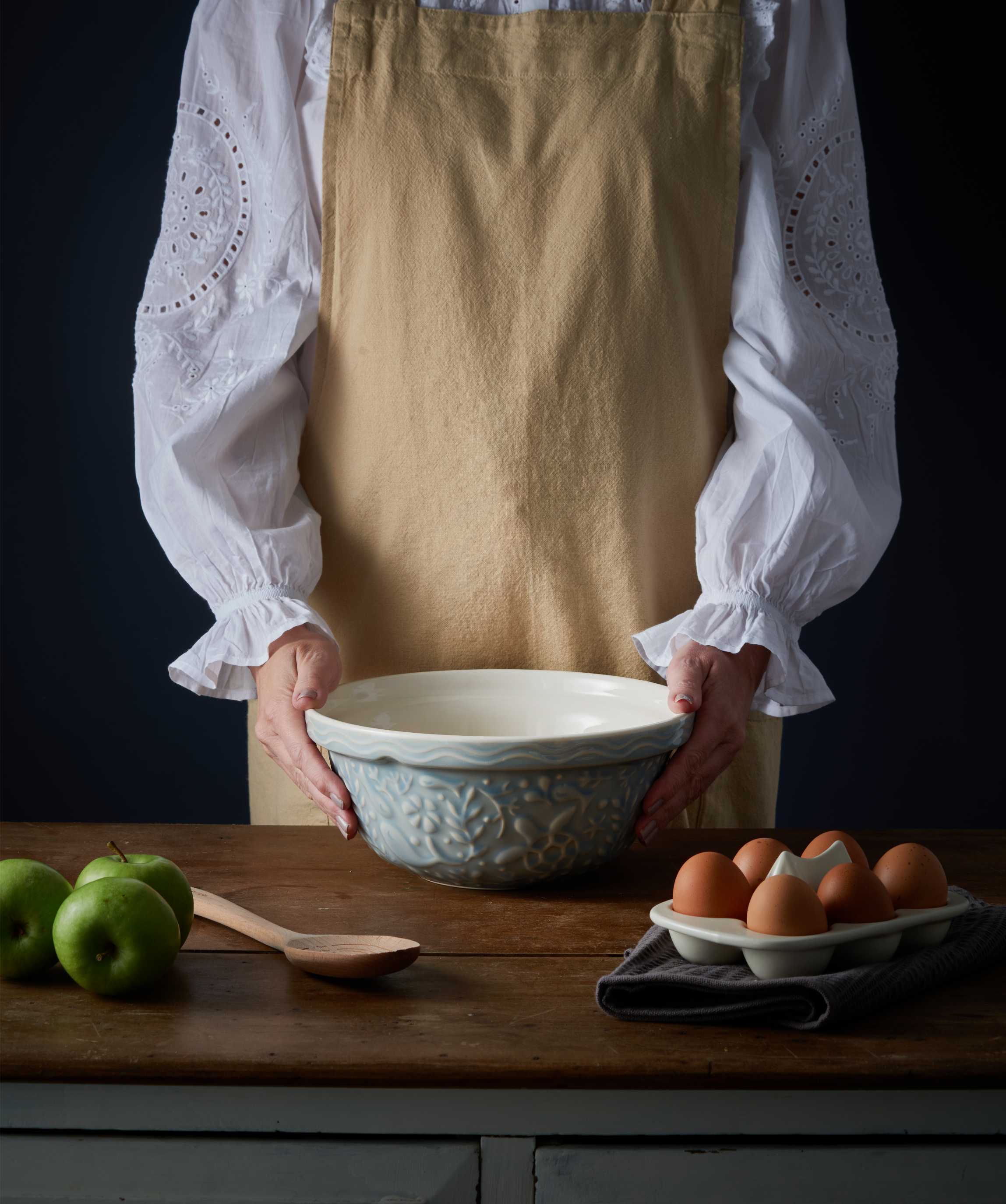 Mason Cash Nautical Blue Turtle Mixing Bowl, 24cm/2 Litre
