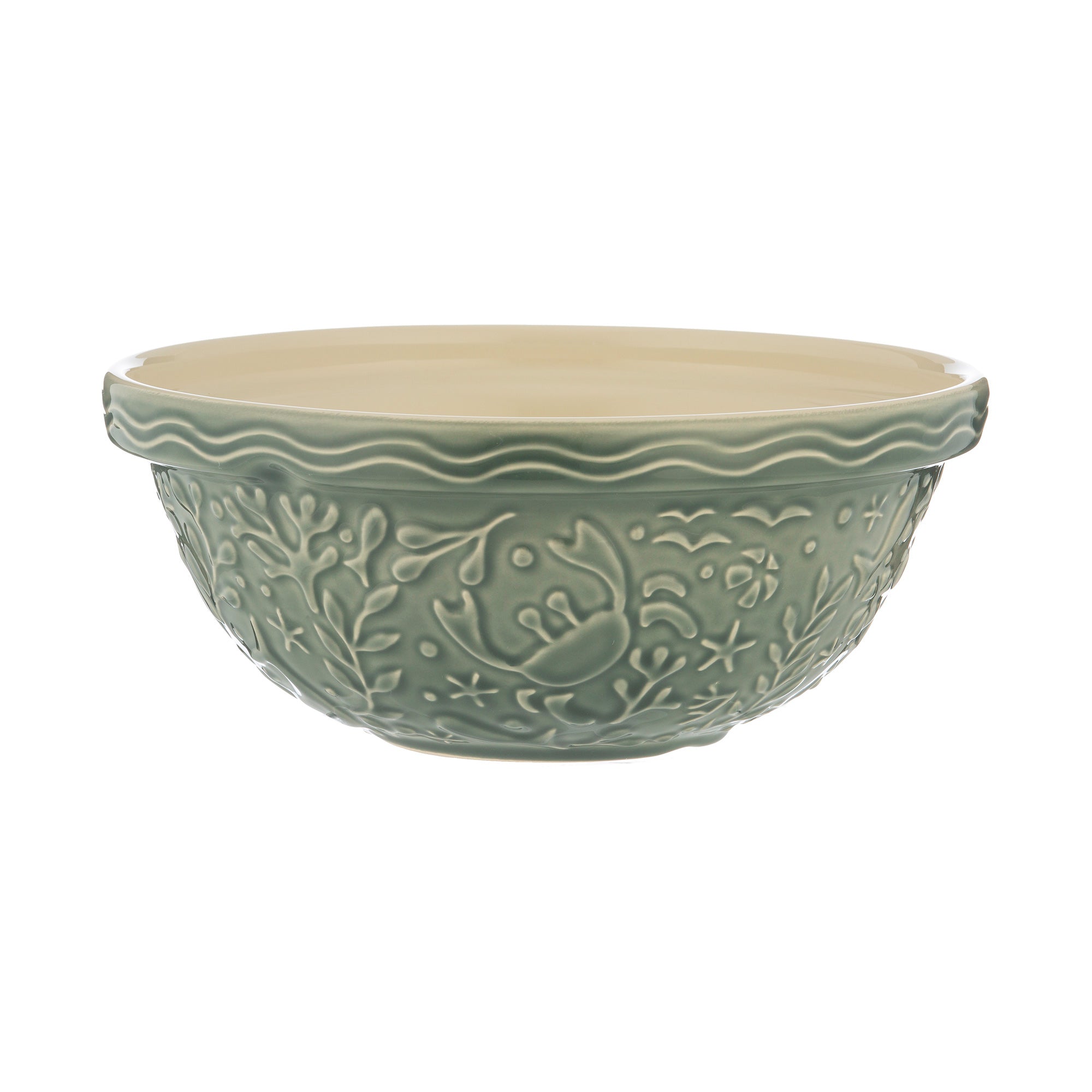 Mason Cash Nautical Grey Crab Mixing Bowl, 26cm/2.7 Litre