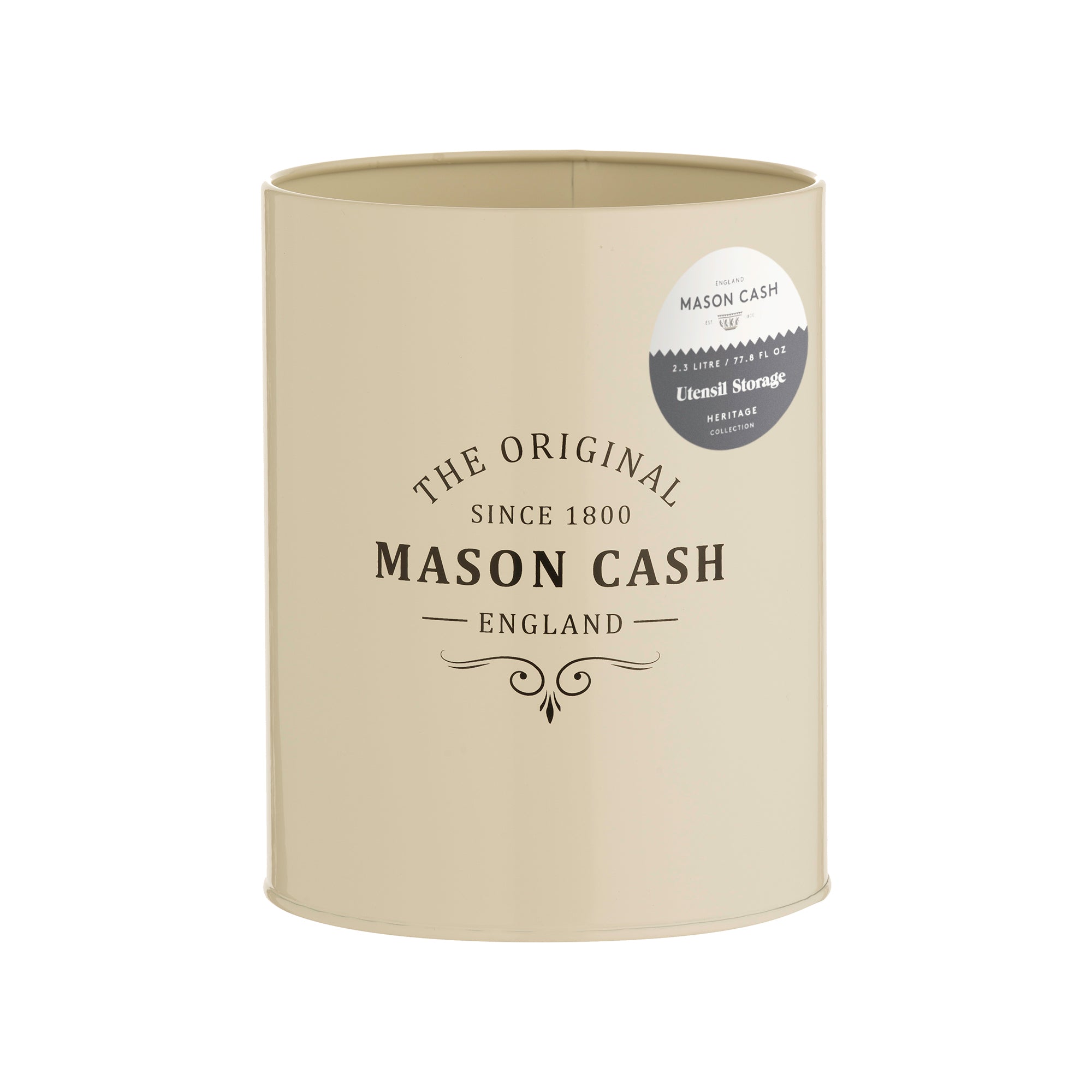 Mason Cash Heritage Utensil Pot, 2.3 Litre / 17.5 x 14cm