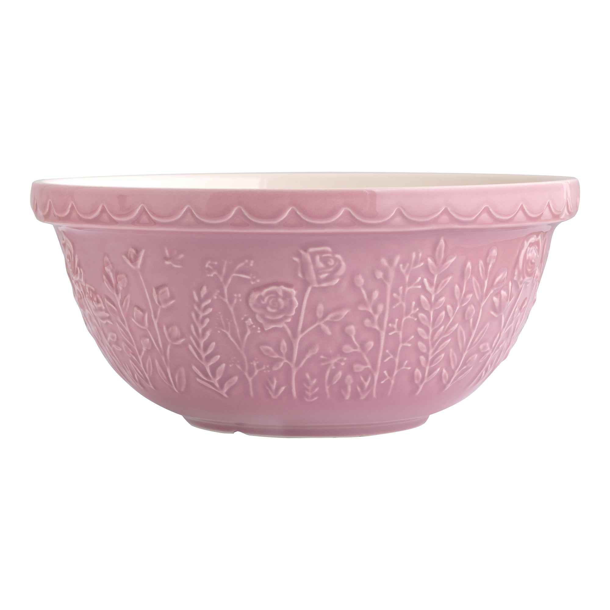 Mason Cash In The Meadow Pink Rose Mixing Bowl - 4 Litre / 29cm