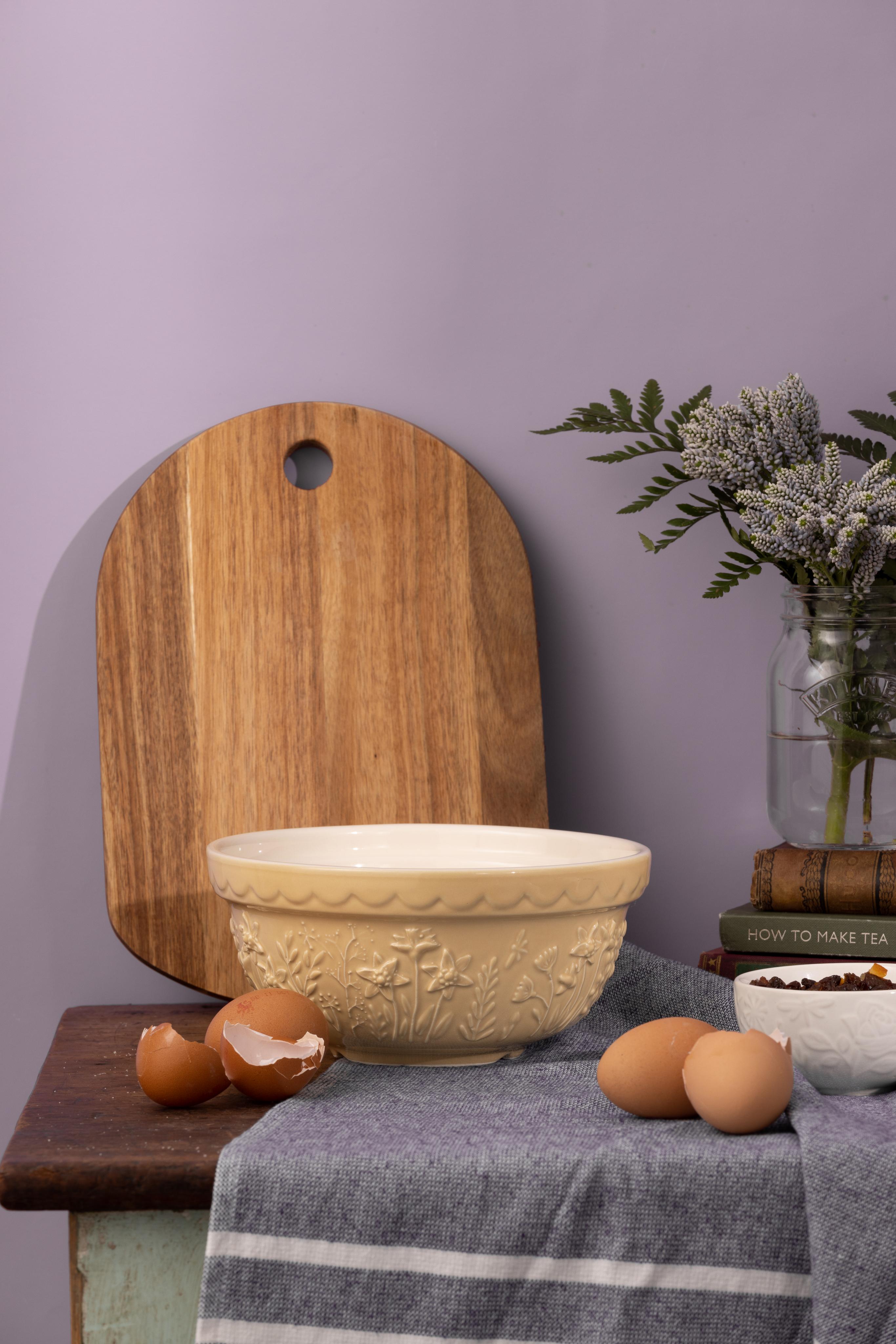 Mason Cash In The Meadow Yellow Daffodil Mixing Bowl, 21cm / 1.1 Litre