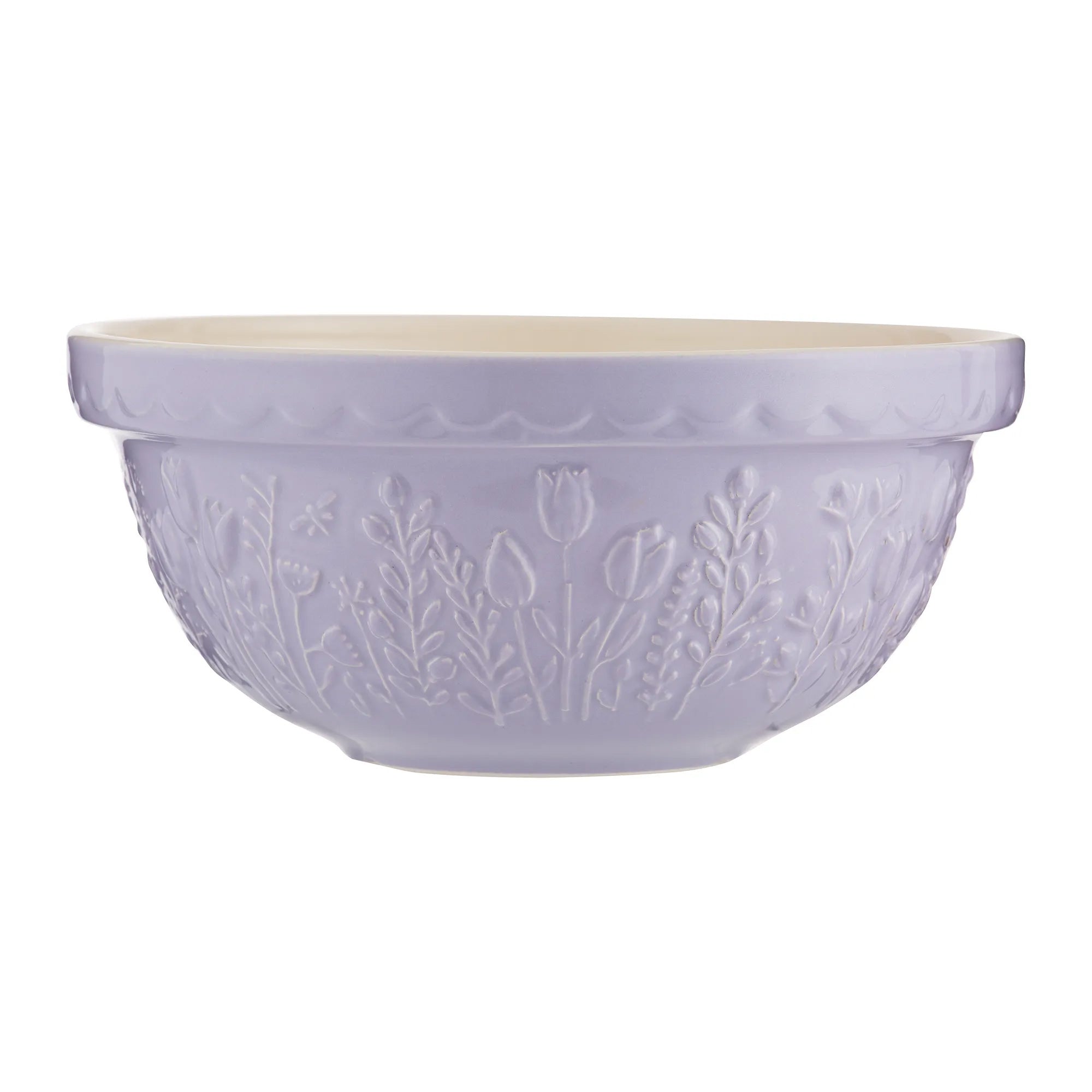 Mason Cash In The Meadow Lilac Tulip Mixing Bowl, 24cm / 2 Litre