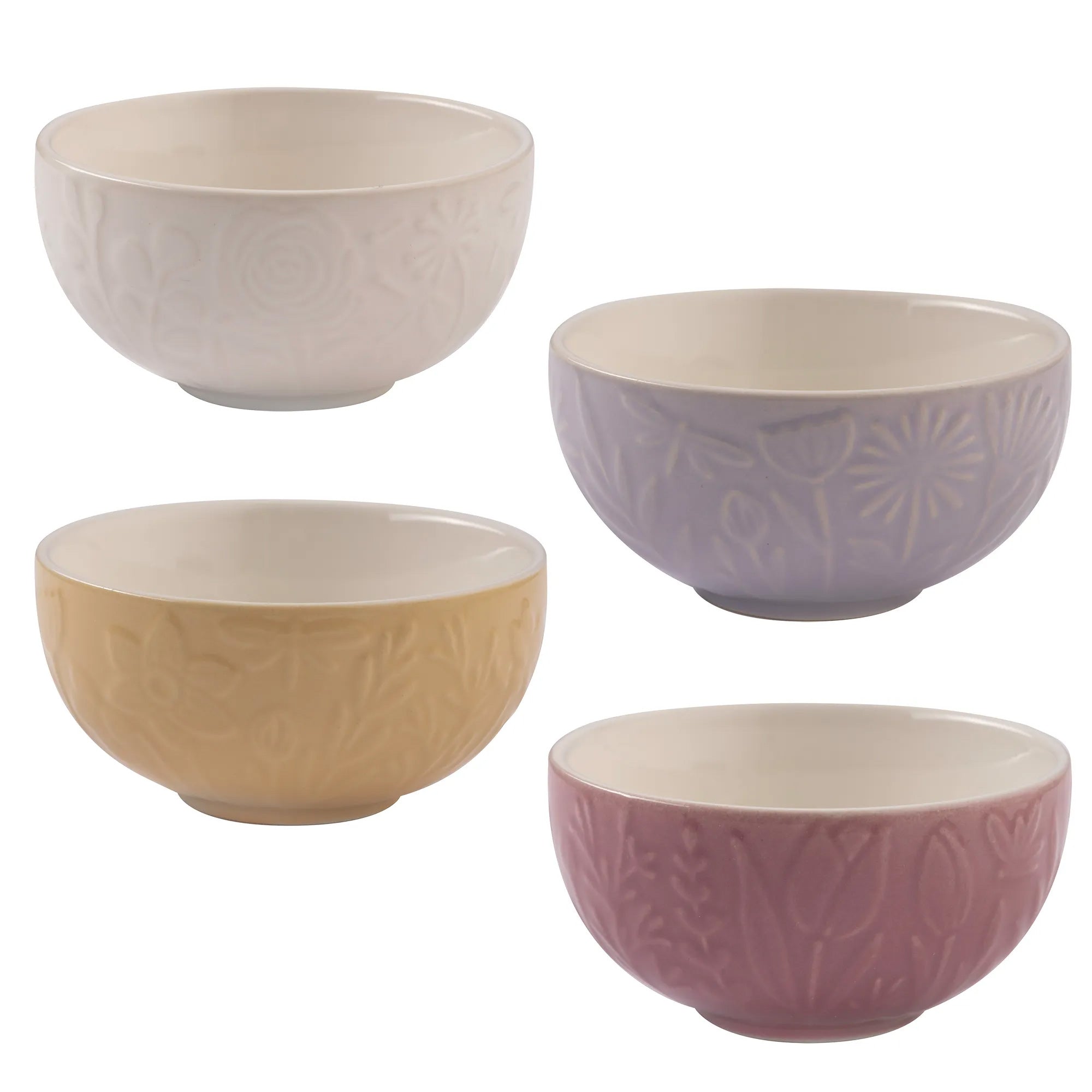 Mason Cash In The Meadow Set of 4 Prep Bowls, 175ml / 10 x 5cm