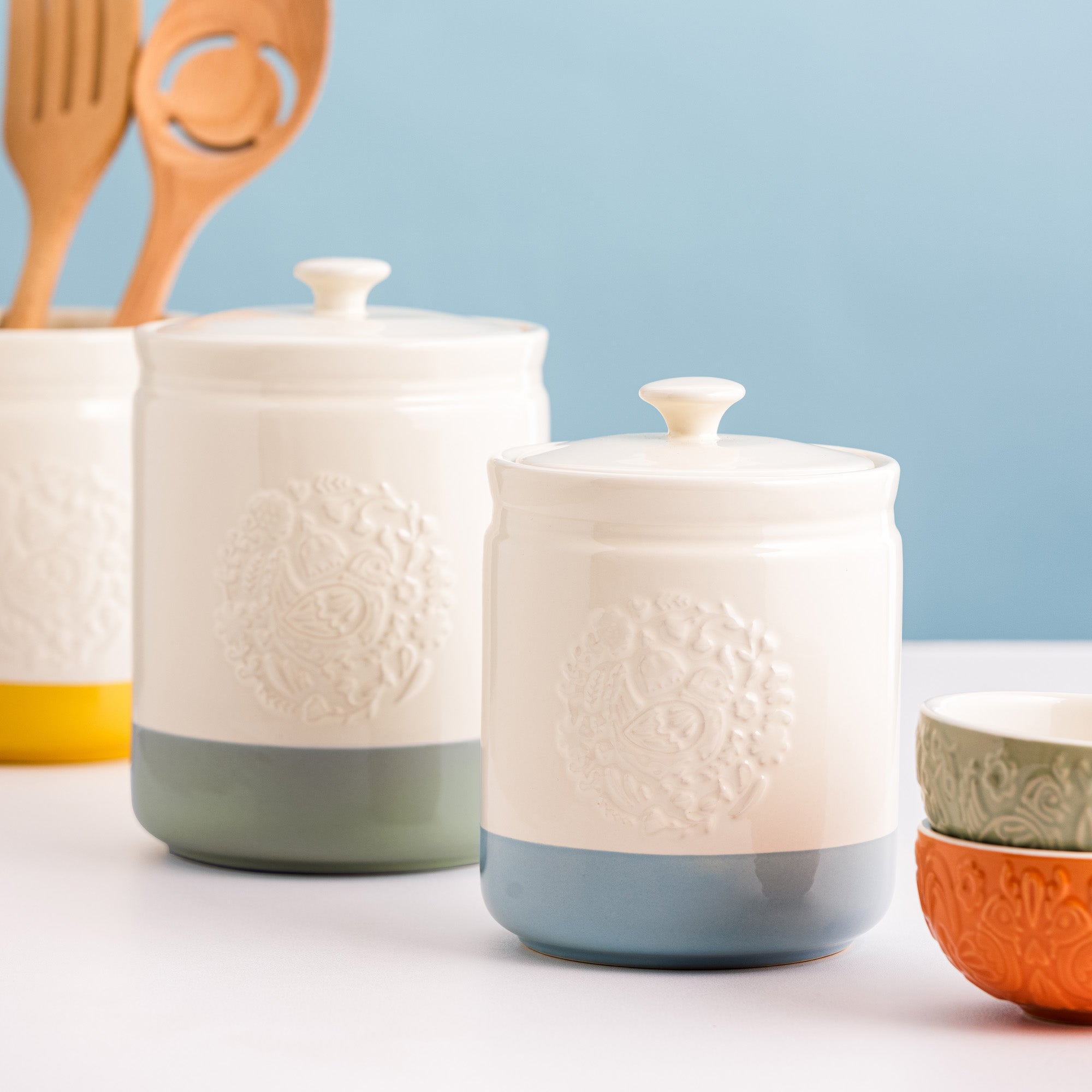 Mason Cash Home To Roost Storage Jar - 1 Litre / 15 x 11.5cm