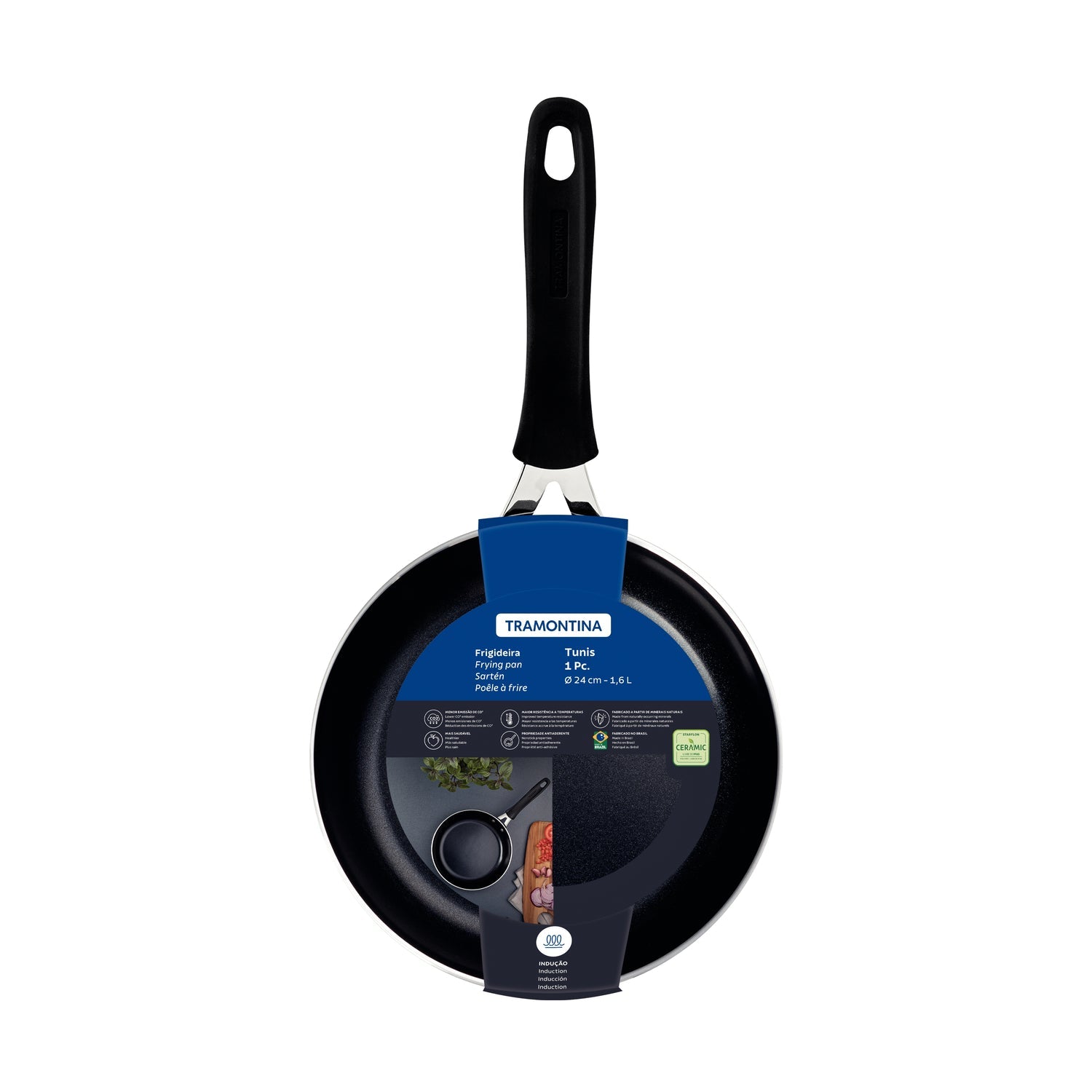 Tramontina Tunis Ceramic Frying Pan - 24cm - 1.6L