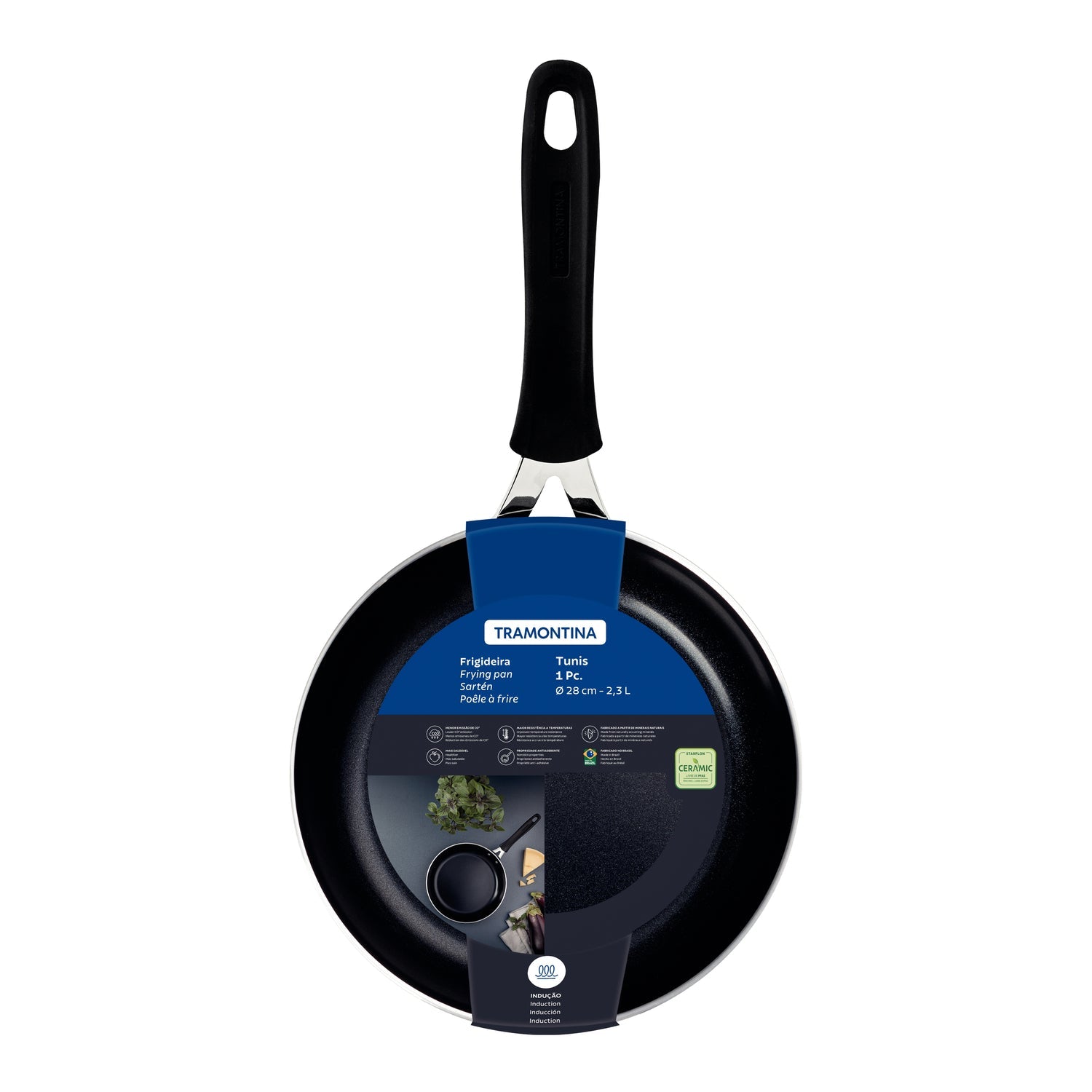 Tramontina Tunis Ceramic Frying Pan - 28cm - 2.3L
