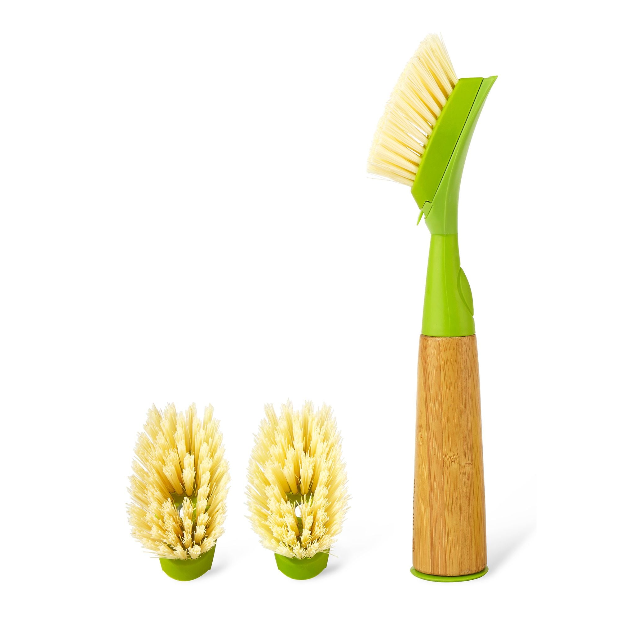 Full Circle Suds Up Soap Dispensing Dish Brush - White