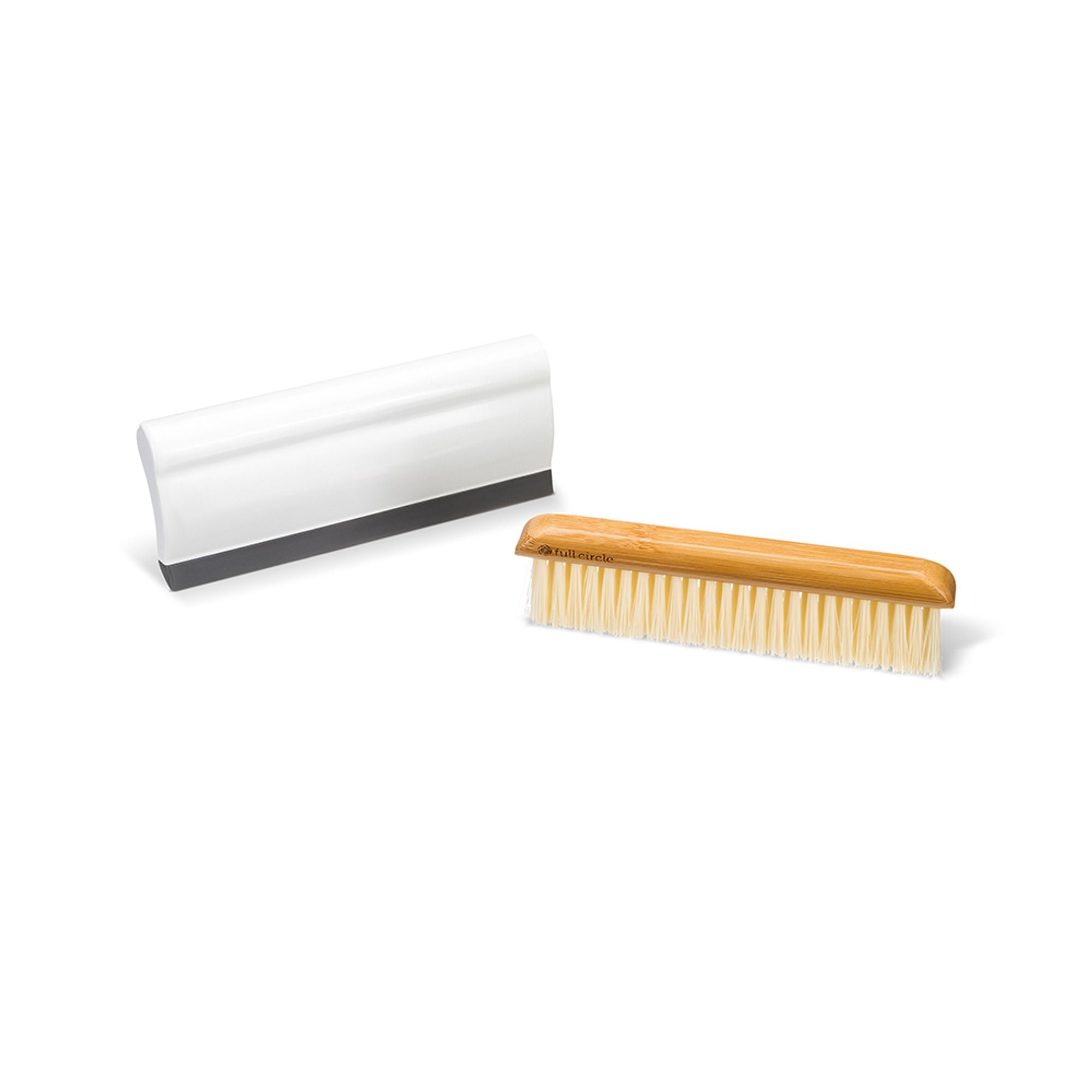 Full Circle Counter Sweep and Squeegee - White