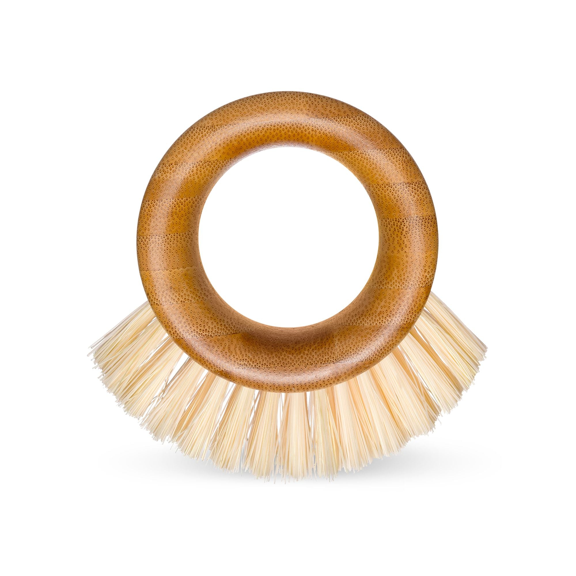 Full Circle The Ring Veggie Brush - White