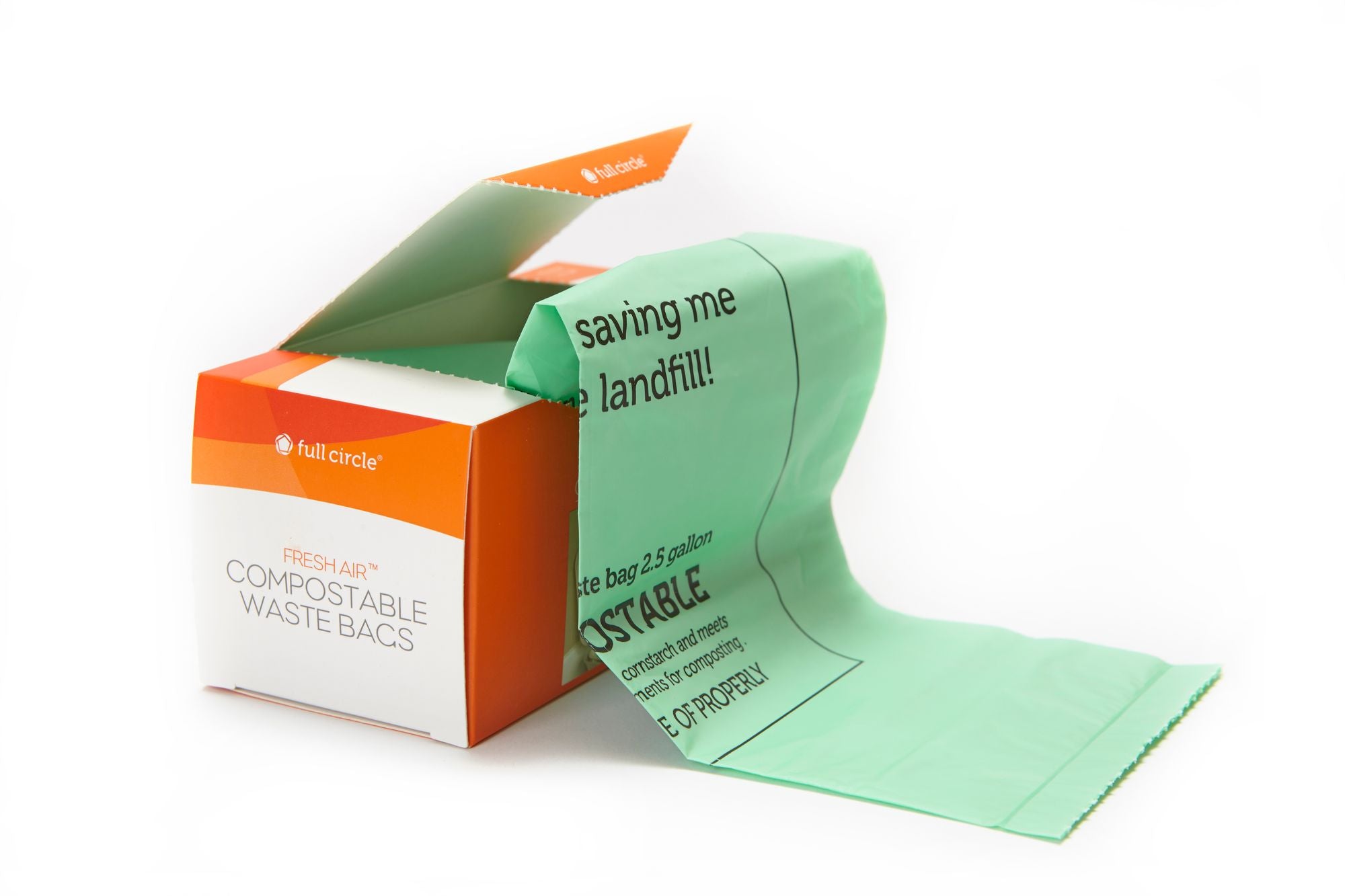 Full Circle Fresh Air Compostable Waste Bags 25 Pack