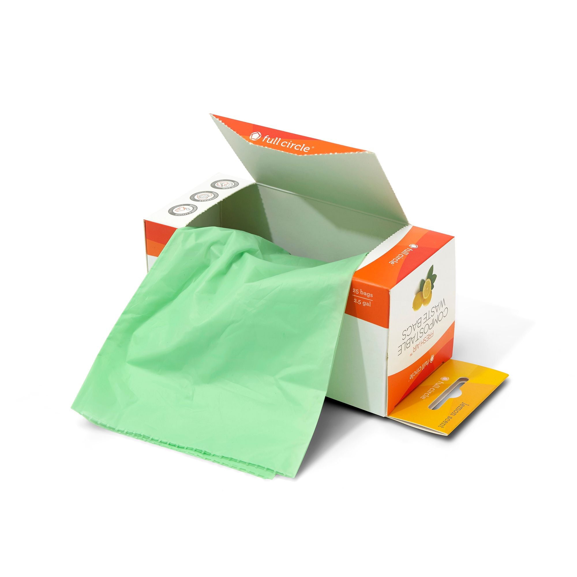 Full Circle Fresh Air Compostable Waste Bags 25 Pack
