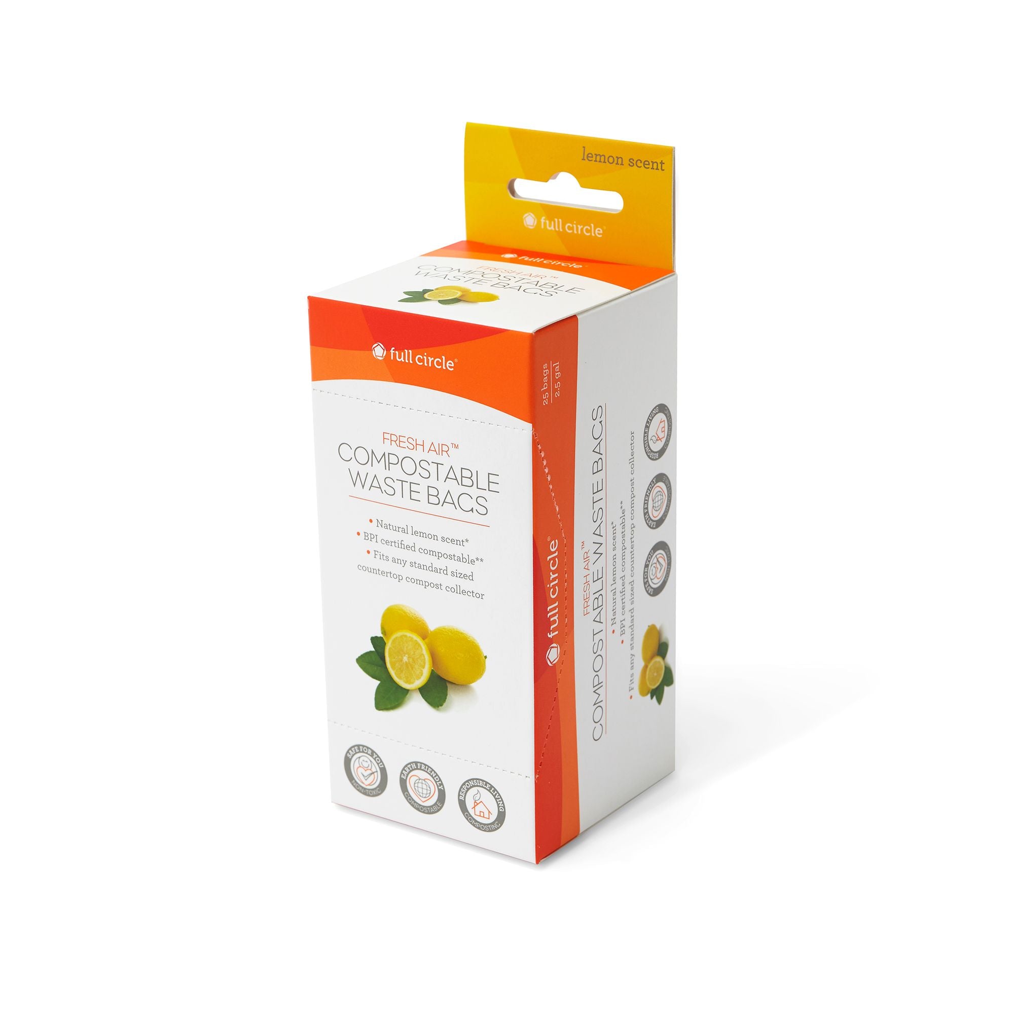 Full Circle Fresh Air Compostable Waste Bags 25 Pack