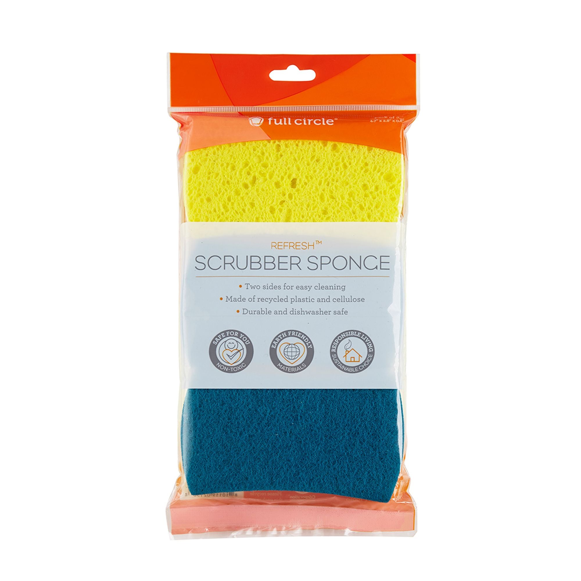 Full Circle Refresh Scrubber Sponges Set of 3