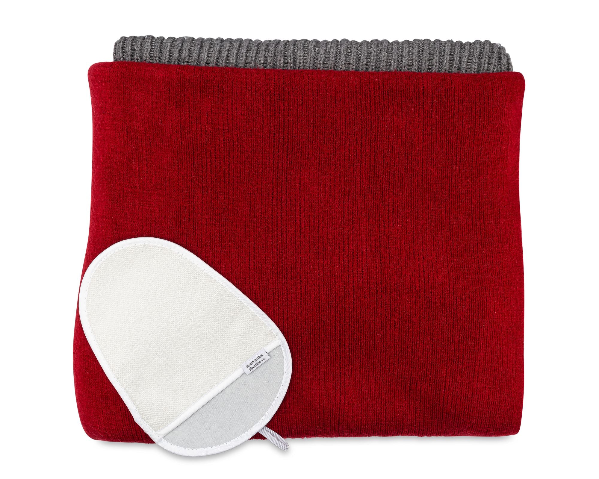 Full Circle Anti-Static Lint Removal Mitt - Grey