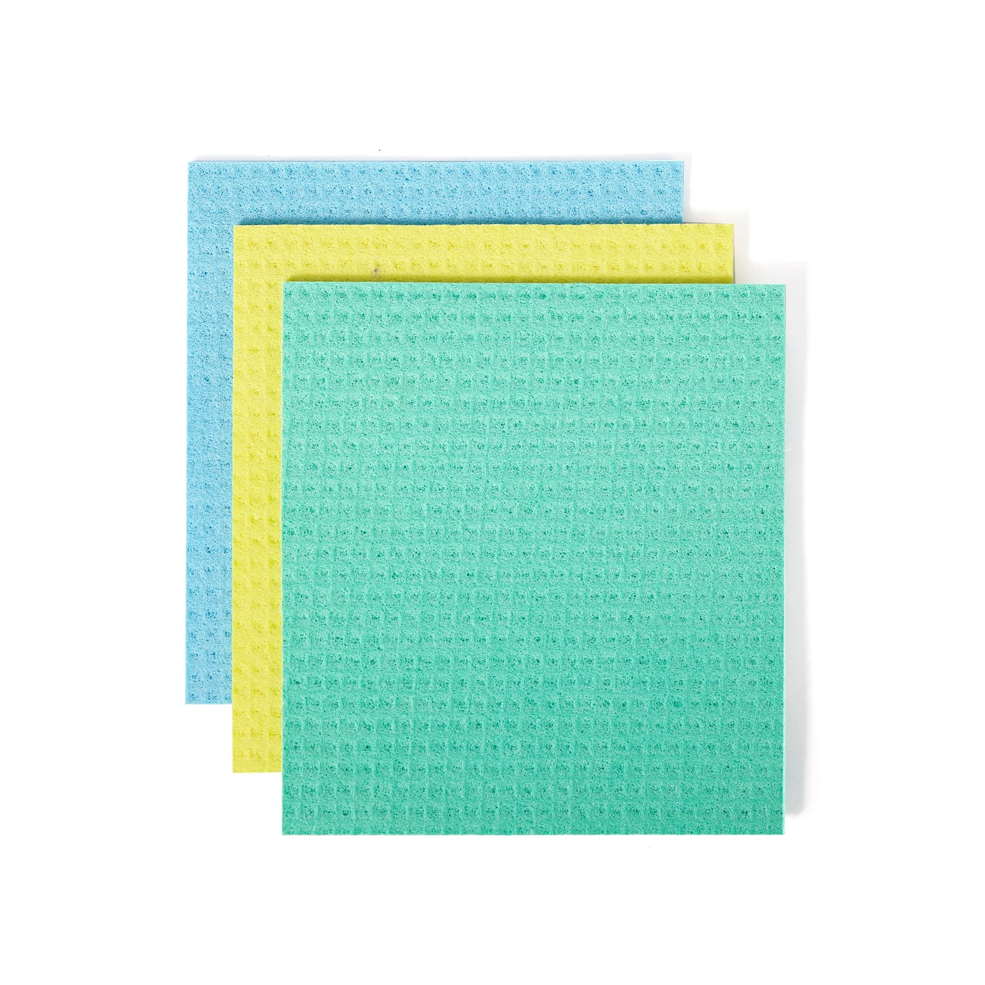 Full Circle Squeeze Cellulose Sponge Cloths Set of 3 - Multicolour