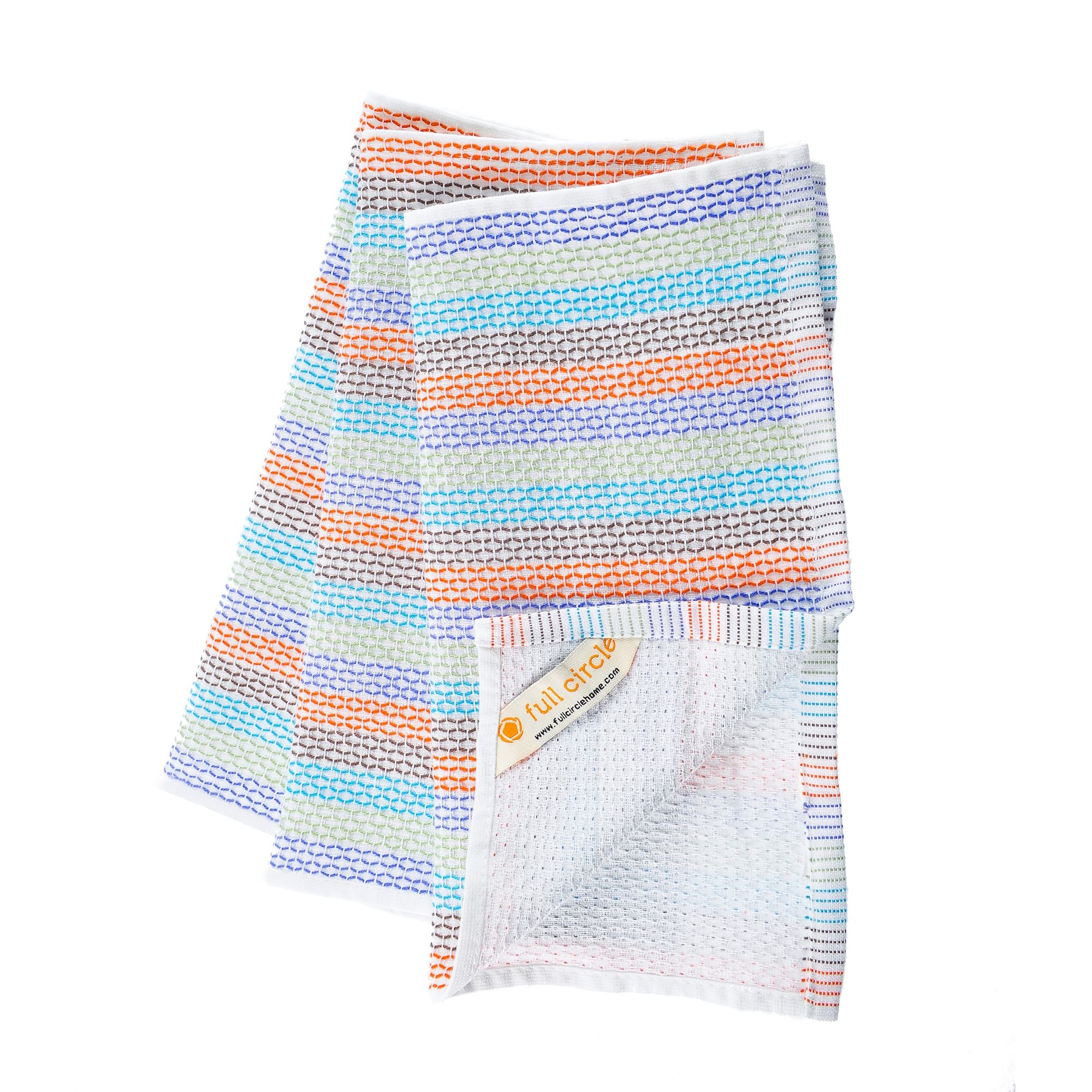 Full Circle Tidy Dish Cloths Set of 3 - Multi