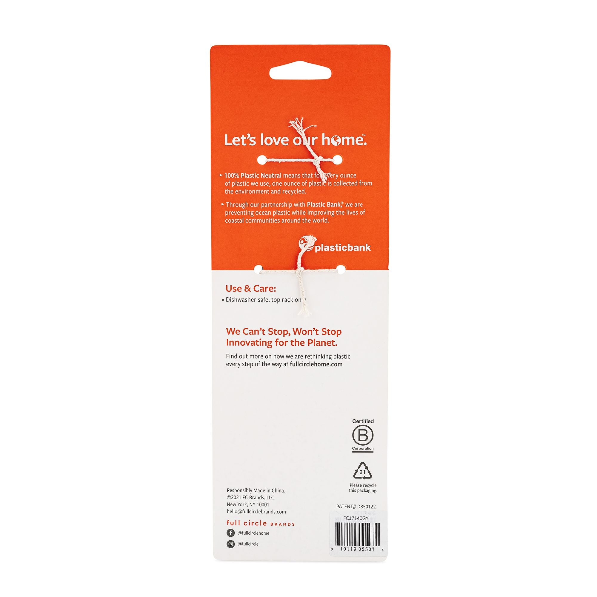 Full Circle Little Sipper Bottle Cleaning Set - White