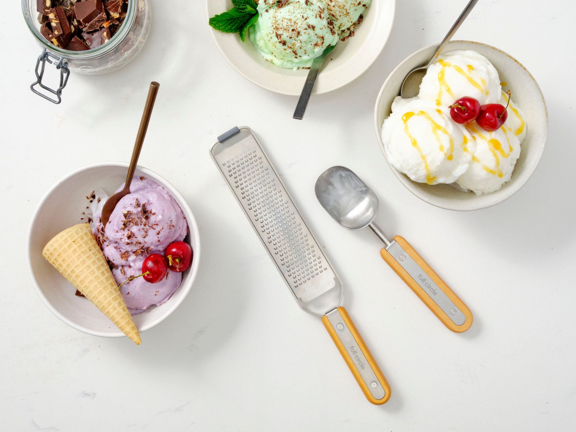 Full Circle The Baller Ice Cream Scoop