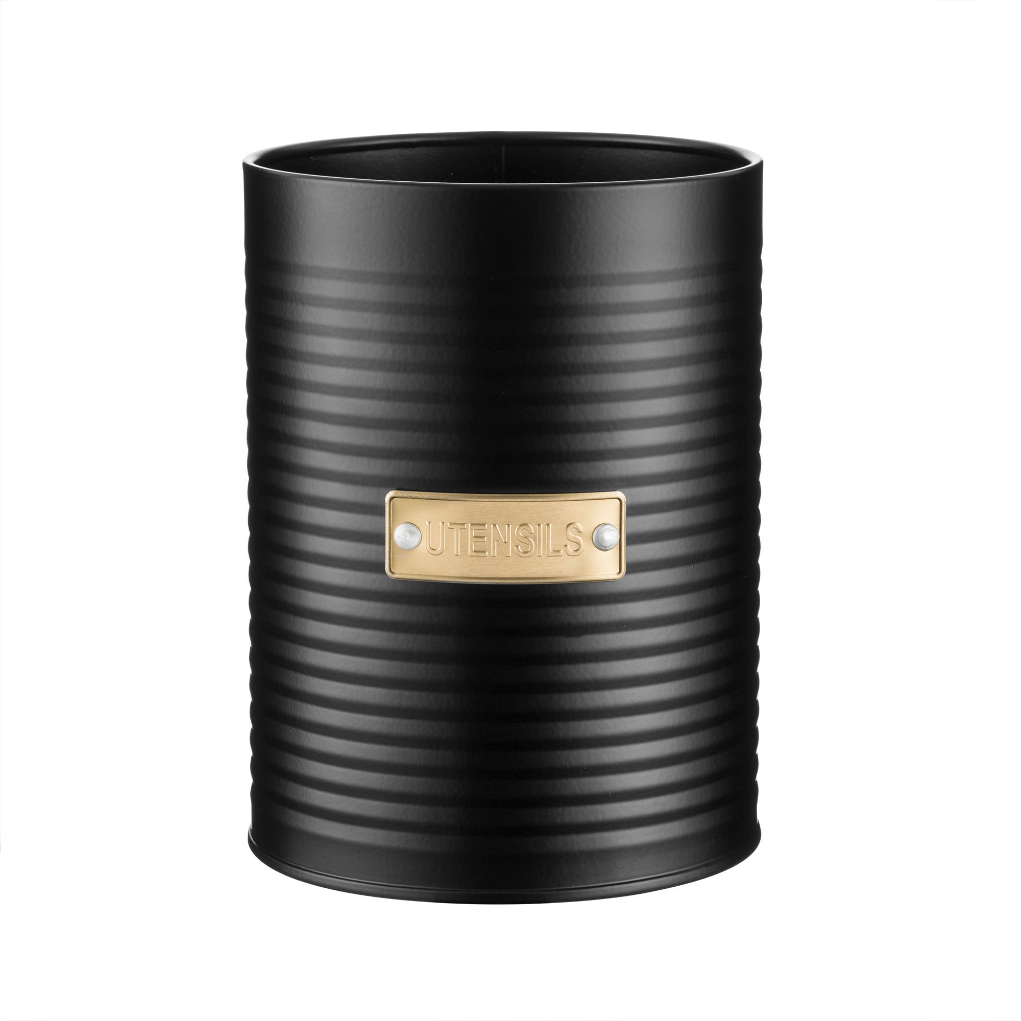 Typhoon Living Otto Utensil Pot 15 x 11cm (1.4L) - Black