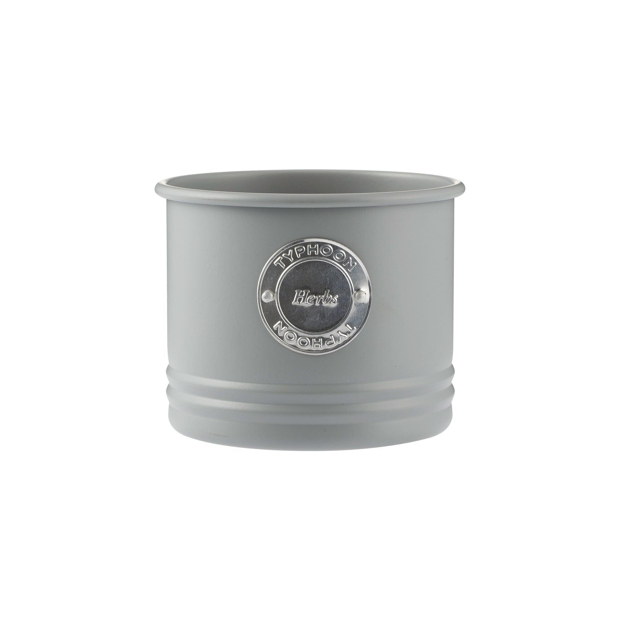Typhoon Living Herb Planter 11 x 9cm (700ml) - Grey