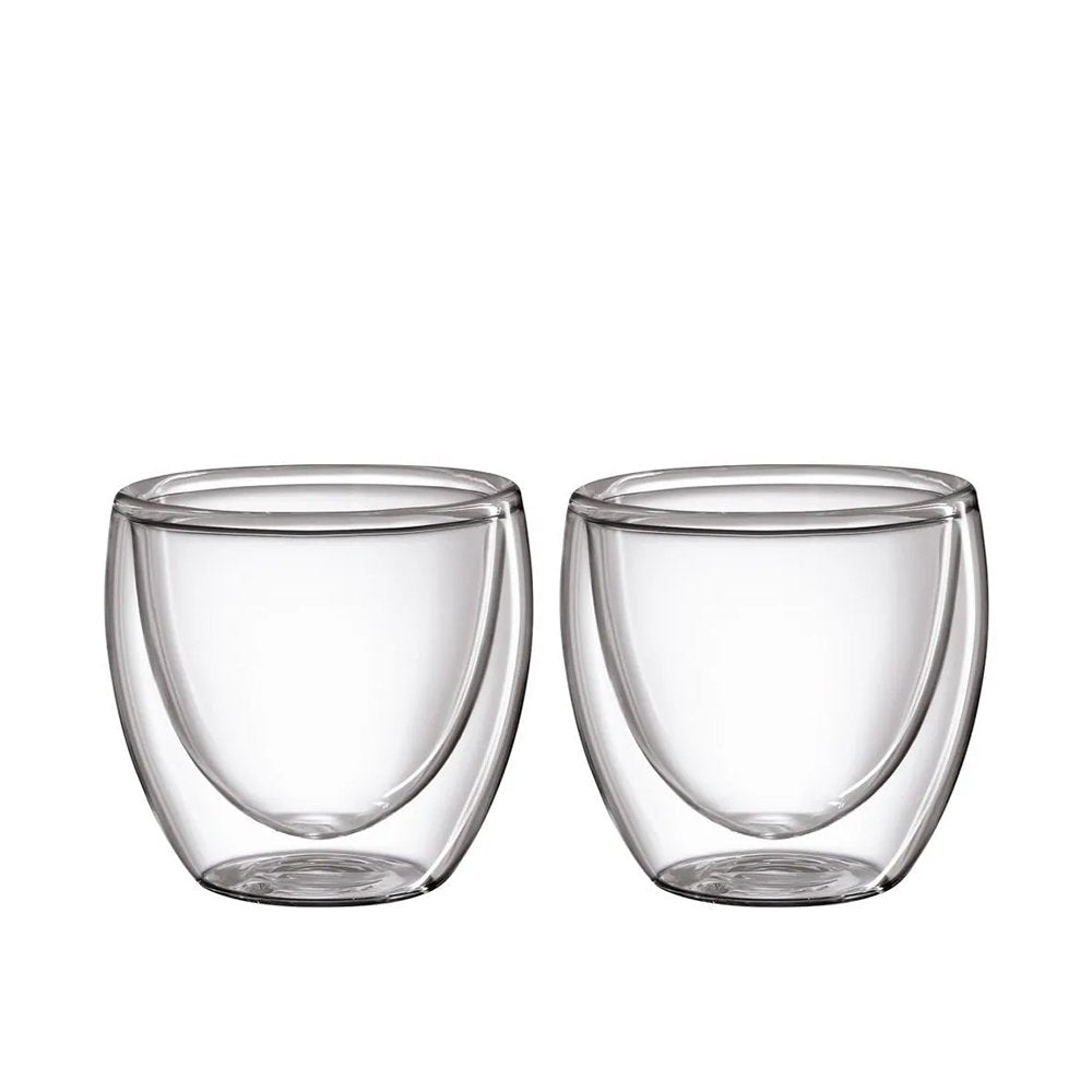 Cilio Espresso Glass Set – 80ml, Set of 2