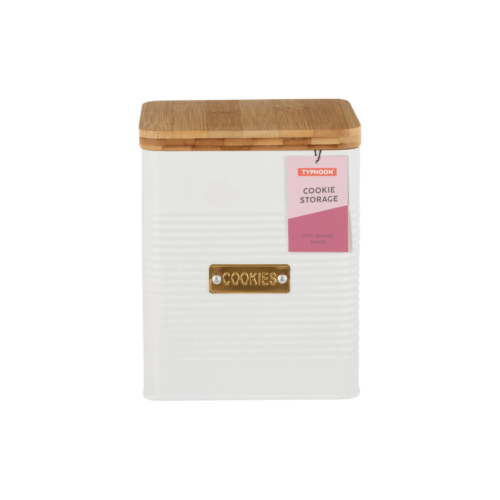 Typhoon Living Otto Square Cookie Storage 2.7L - White