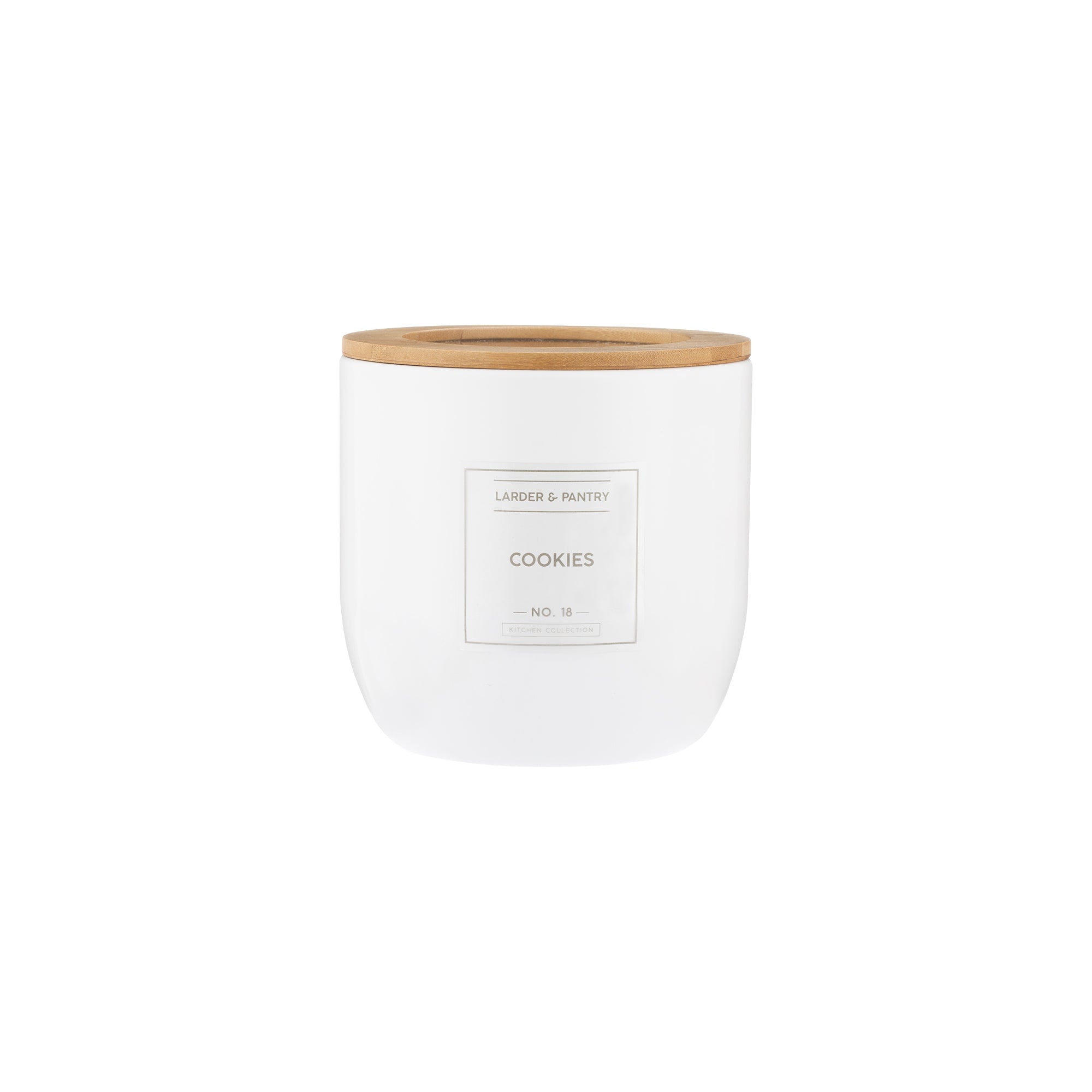 Typhoon Eden Large Storage Jar 15 x 14cm (2L) - White