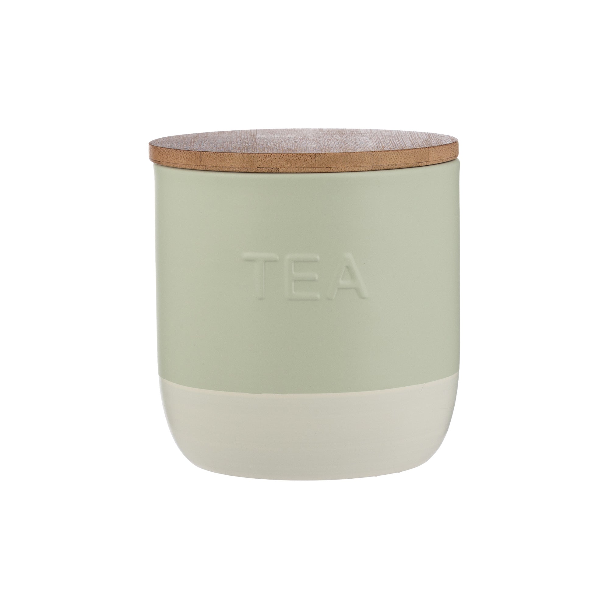 Typhoon Oben Tea Storage Canister with Mini Tongs 1L - Green