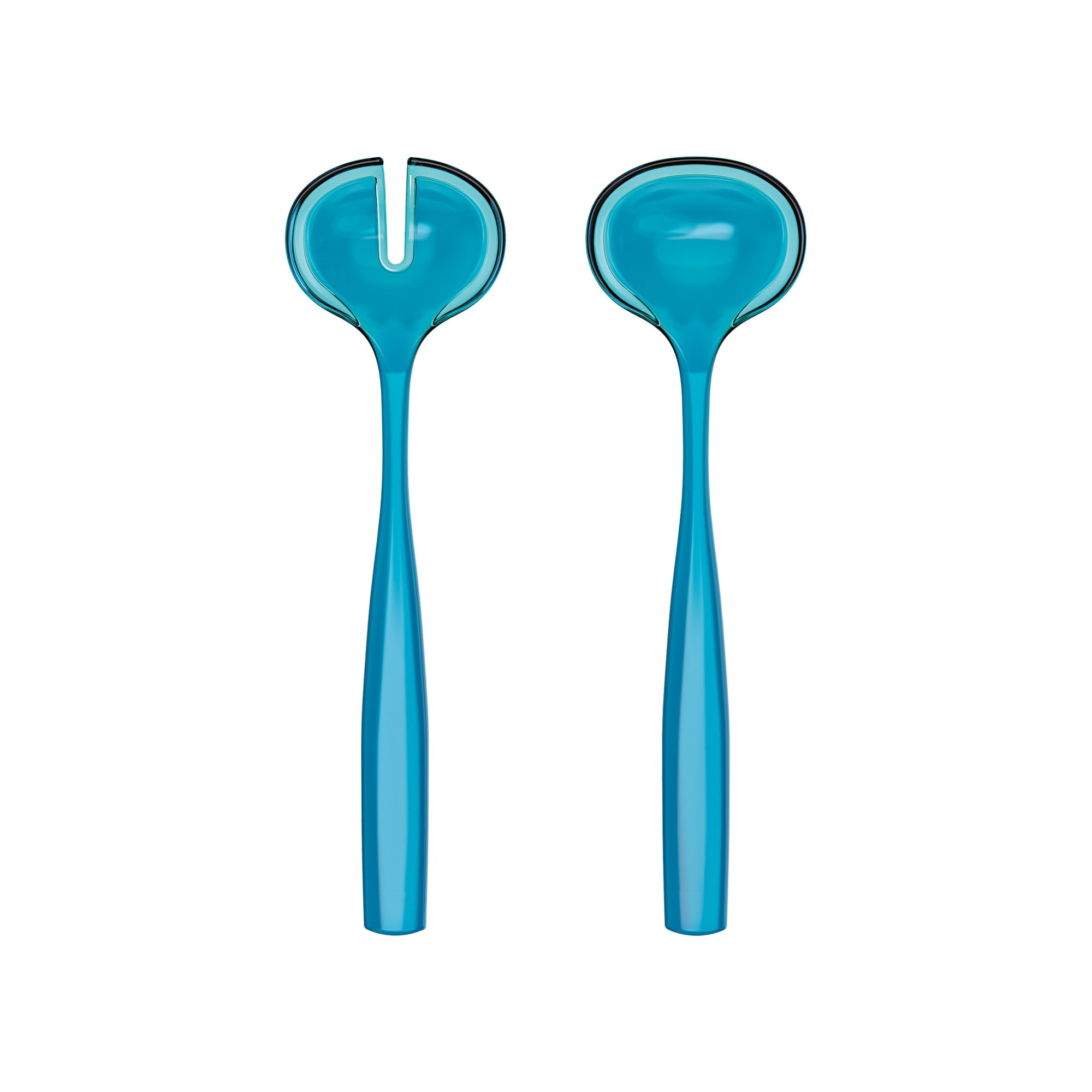 Guzzini Dolcevita Salad Servers Set of 2 - Turquoise