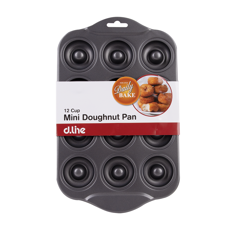 Daily Bake Non-Stick 12 Cup Mini Doughnut Pan