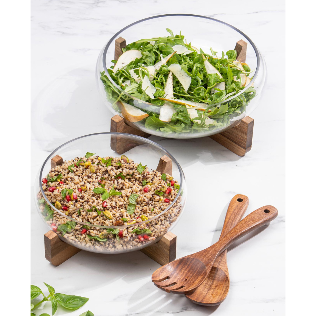 Ladelle Gather Large Glass Salad Bowl