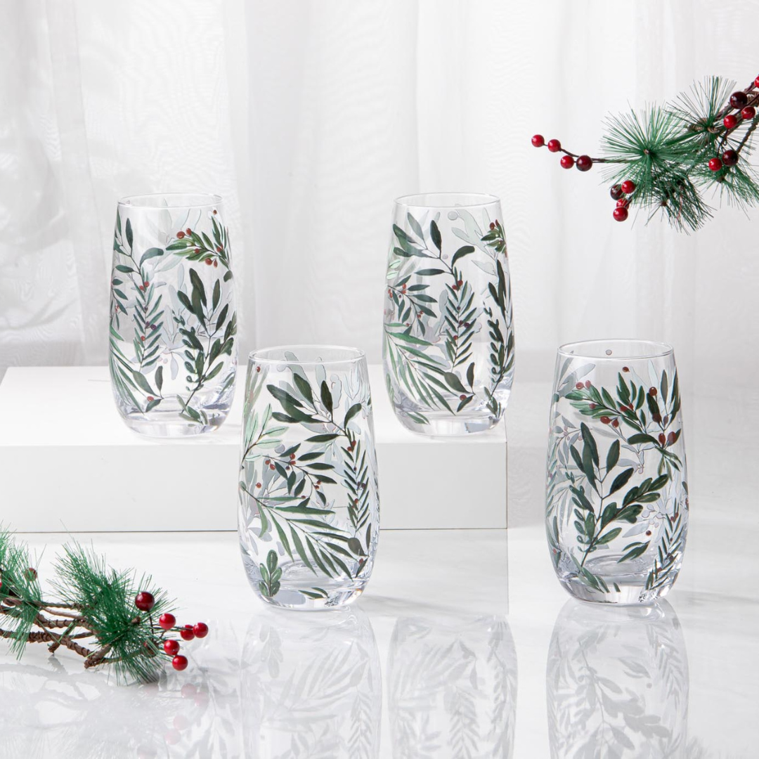 Ladelle Garland 4pk Highball Tumbler